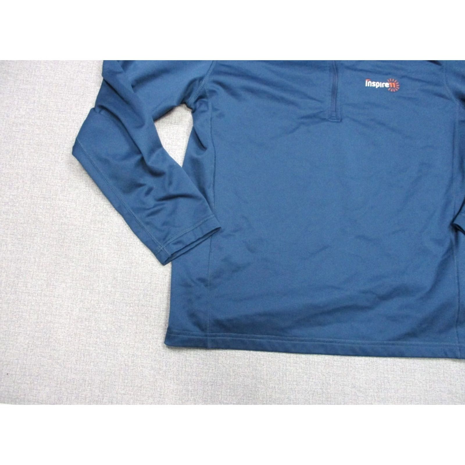 The North Face The North Face Sweater Men L Blue Pullover Fleece Outdoor 1/4 Zip Hiking Casual Logo Regular Style 90s Size US L / EU 52-54 / 3 - 3 Thumbnail