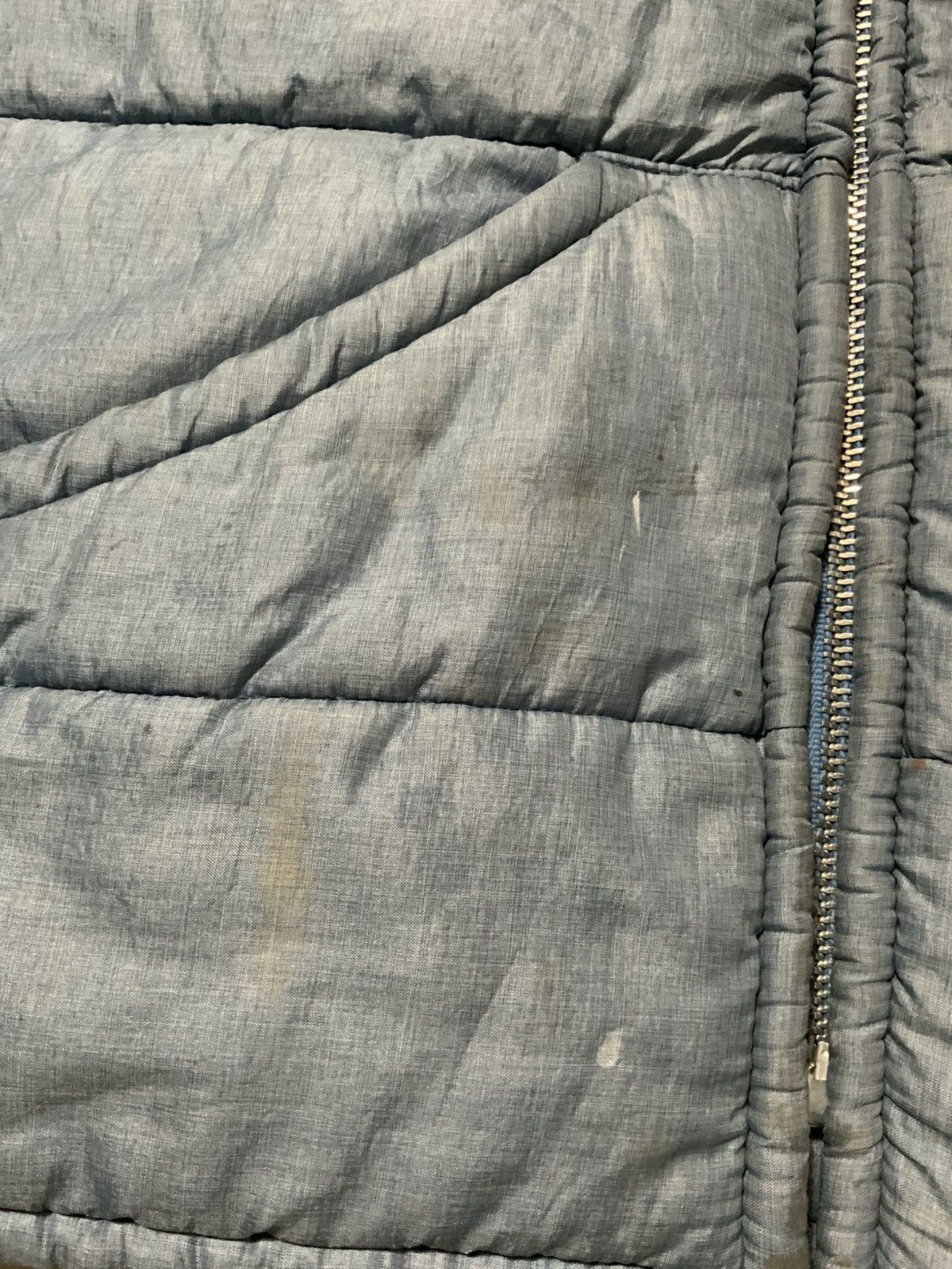 Vintage Vintage 60s 70s JC Penney Talon Zip Work Puffer Vest Jacket Size US S / EU 44-46 / 1 - 6 Thumbnail