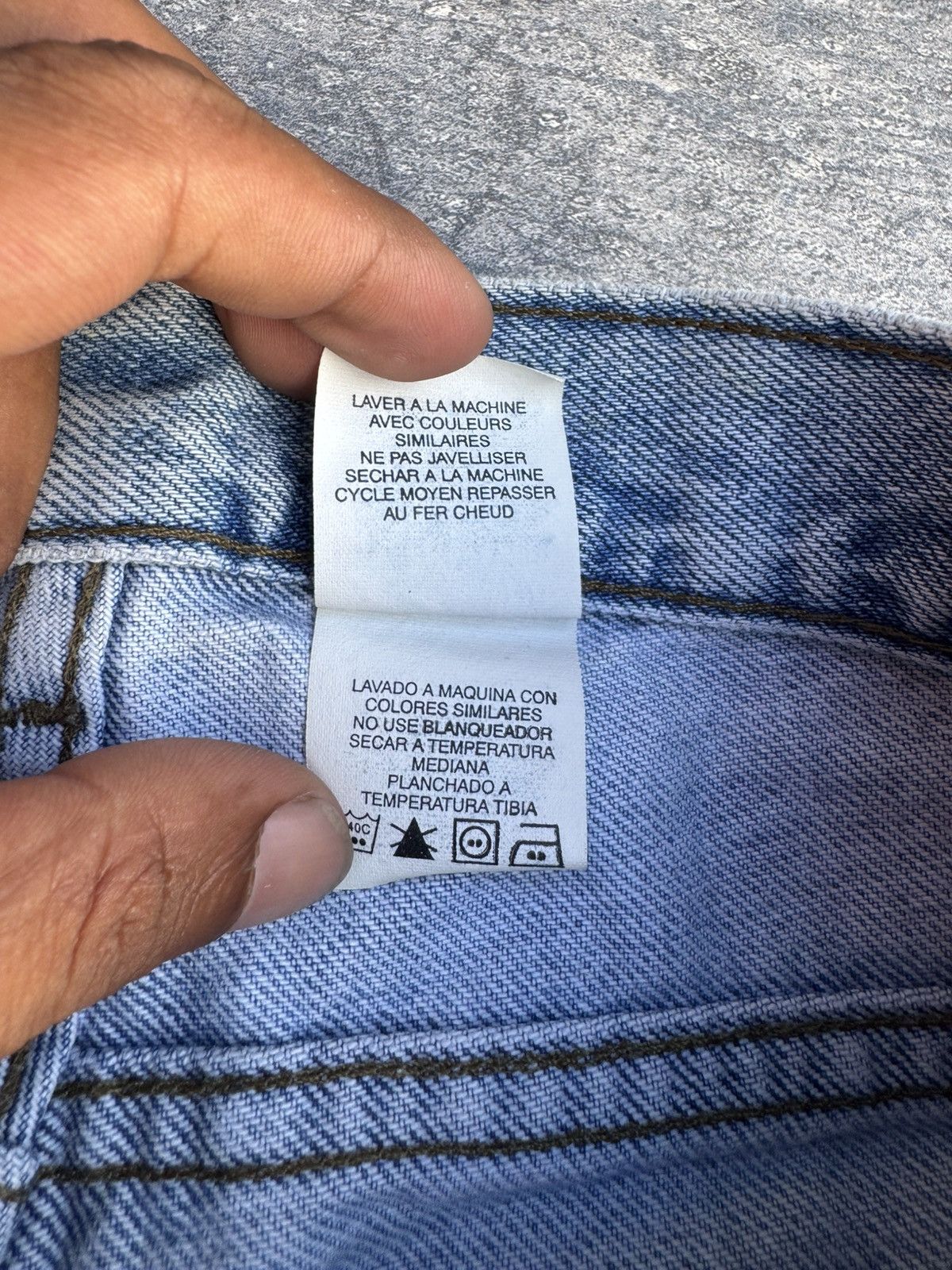 Harley Davidson Harley-Davidson Jeans Mens Leg Denim Biker Motorcycle Size US 32 / EU 48 - 10 Thumbnail
