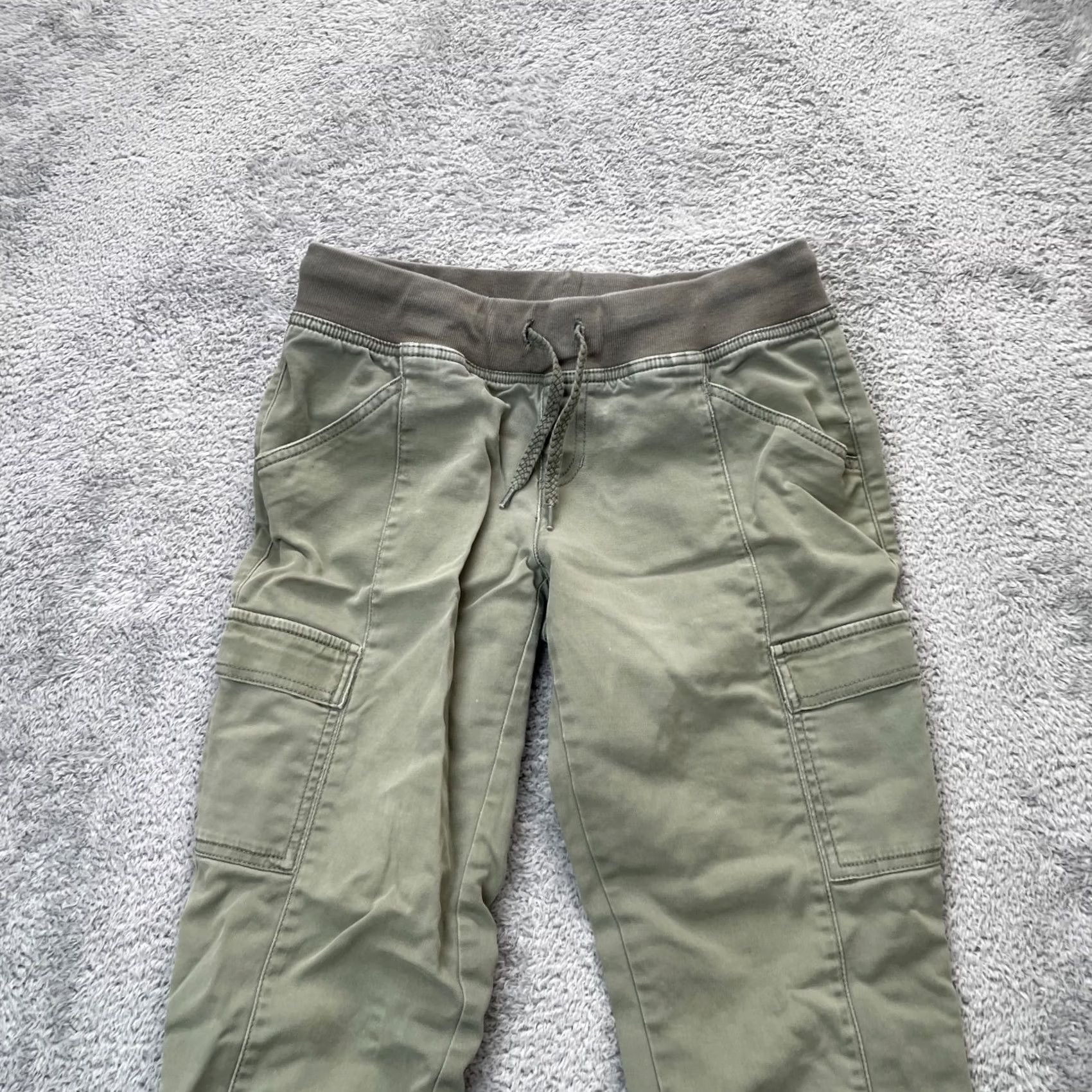 The North Face The North Face Pants Women Green Joggers Utility Pockets Stretch Drawstring Casual Size 4 Size 27" / US 4 / IT 40 - 5 Thumbnail