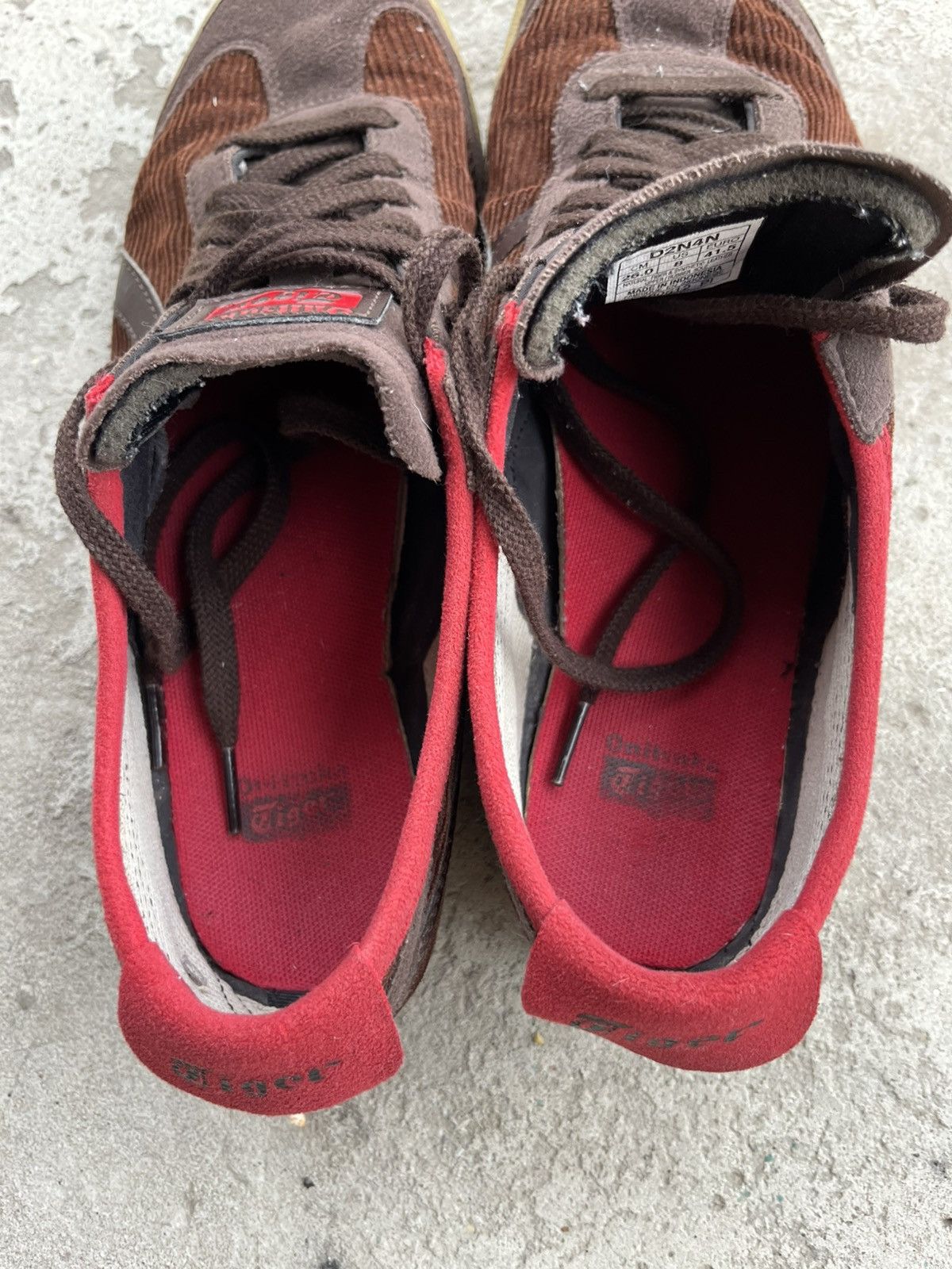 Asics × Onitsuka Tiger Asics by Onitsuka Tiger Mexico 66 Corduroy Brown Sneakers Size US 8 / EU 41 - 6 Thumbnail