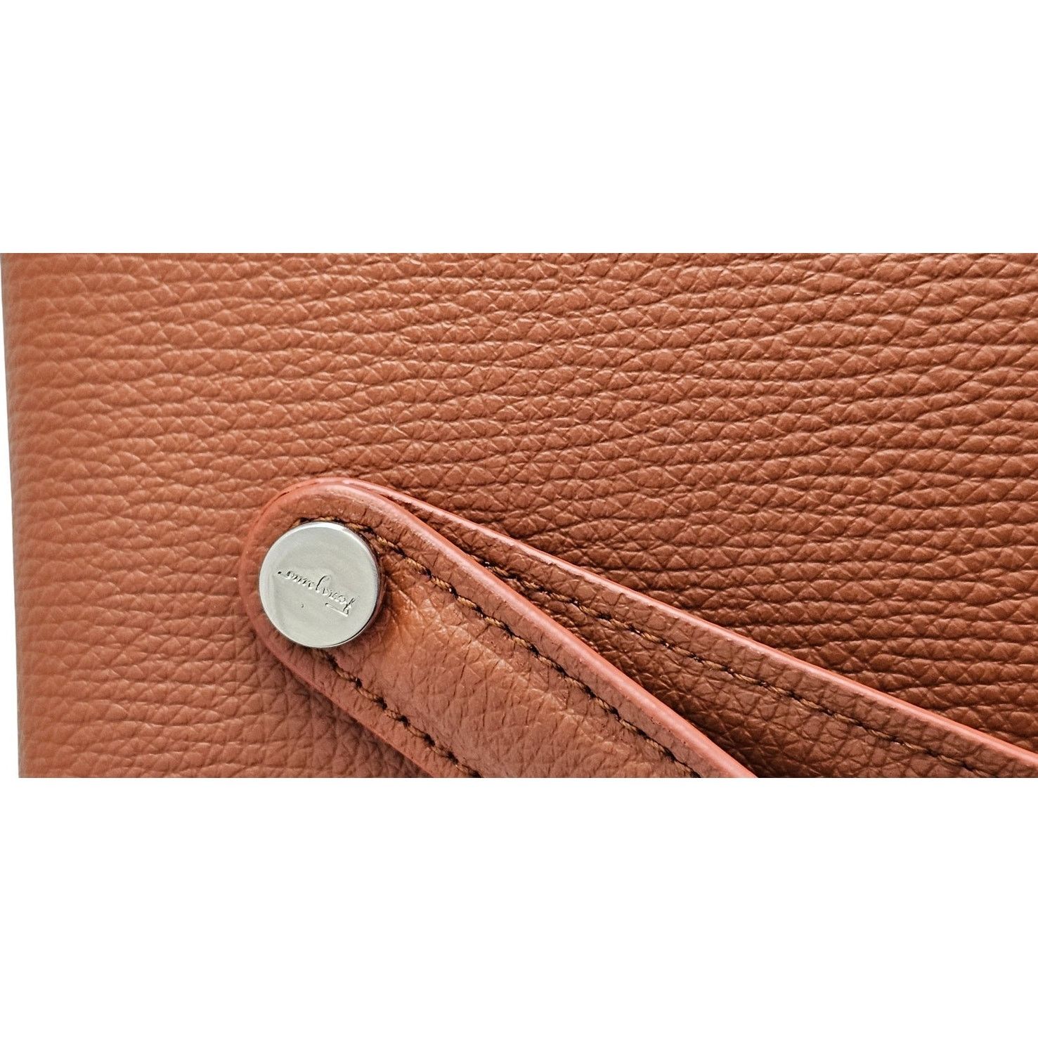 Salvatore Ferragamo Salvatore Ferragamo Brown Pebbled Leather Clutch Bag Size ONE SIZE - 5 Thumbnail