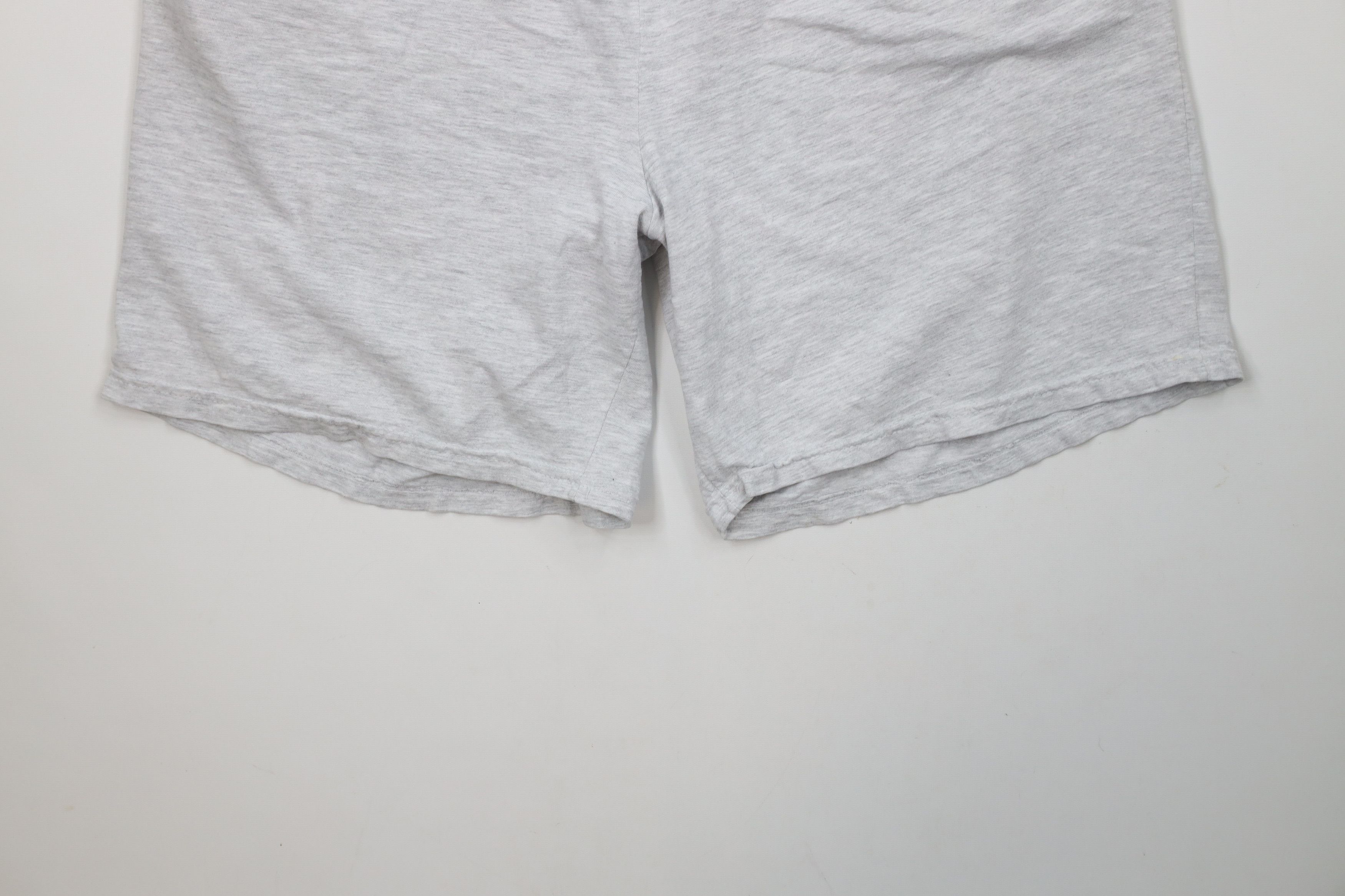 Vintage Vintage 90s Streetwear Heavyweight Above Knee Shorts Gray Size US 36 / EU 52 - 4 Thumbnail