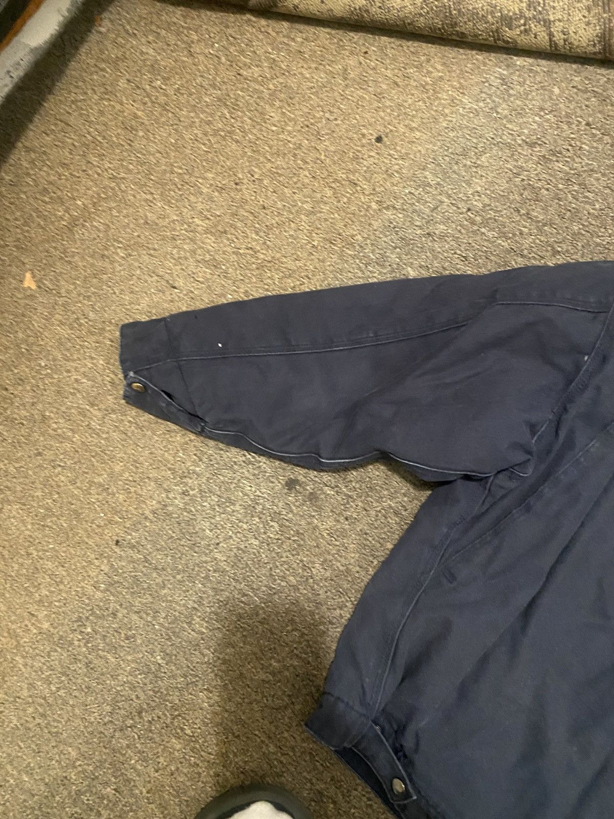 Vintage Thrifted Detroit Jacket Navy Blue Size US XL / EU 56 / 4 - 11 Thumbnail