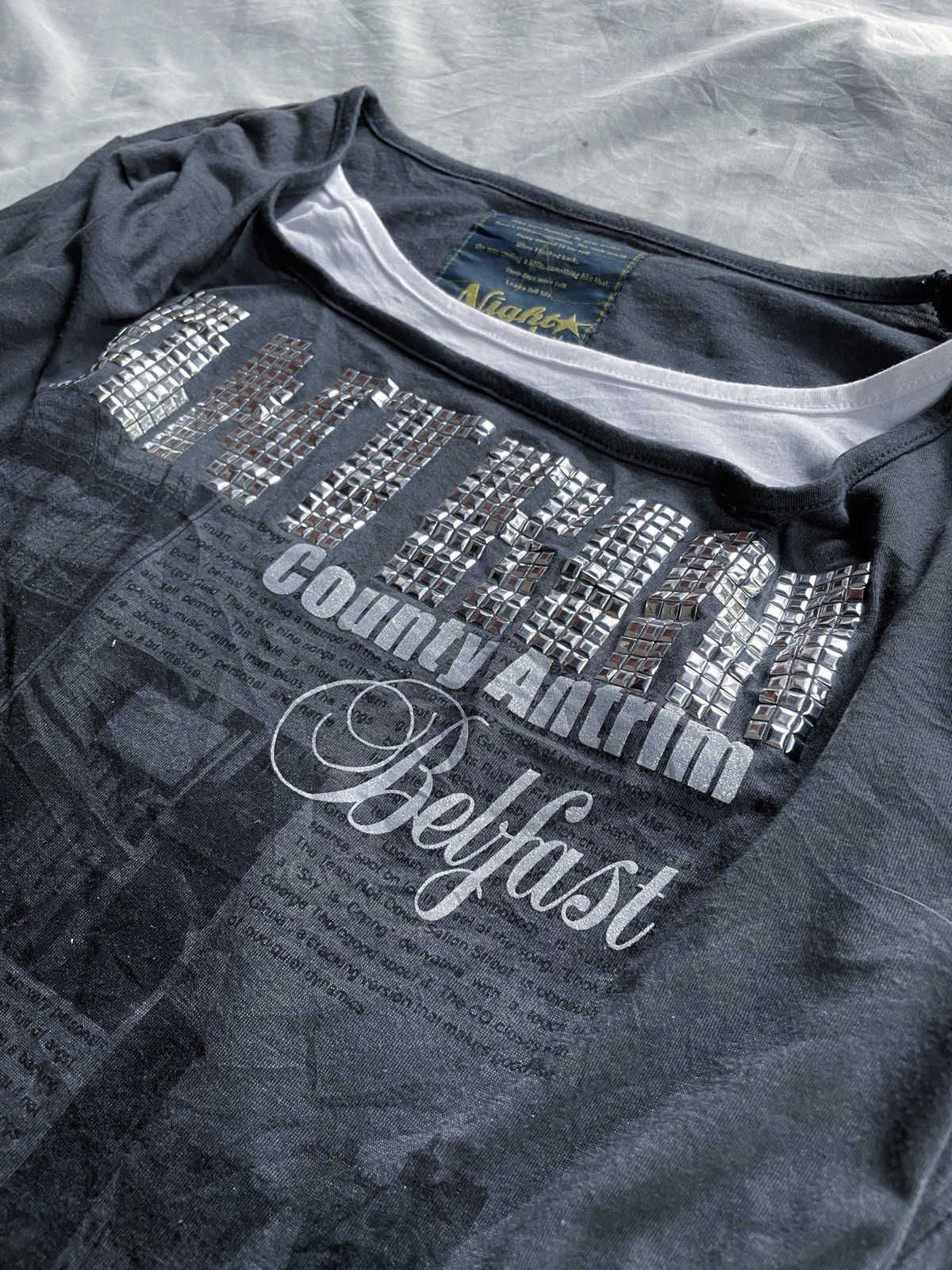 Beauty Beast NIGHT RIDER DOUBLE LAYER POEM LONG SLEEVE Size US S / EU 44-46 / 1 - 4 Thumbnail