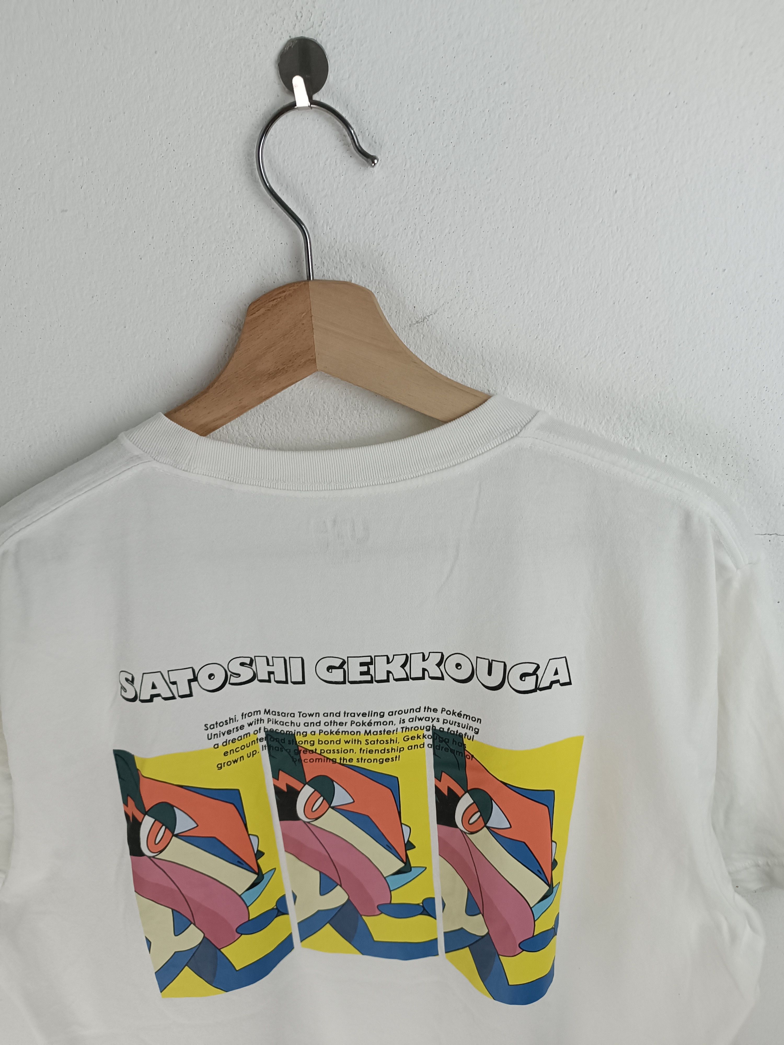 Pokemon VINTAGE POKEMON SATOSHI GEKKOUGA VERY RARE pikachu mewto Size US L / EU 52-54 / 3 - 15 Thumbnail