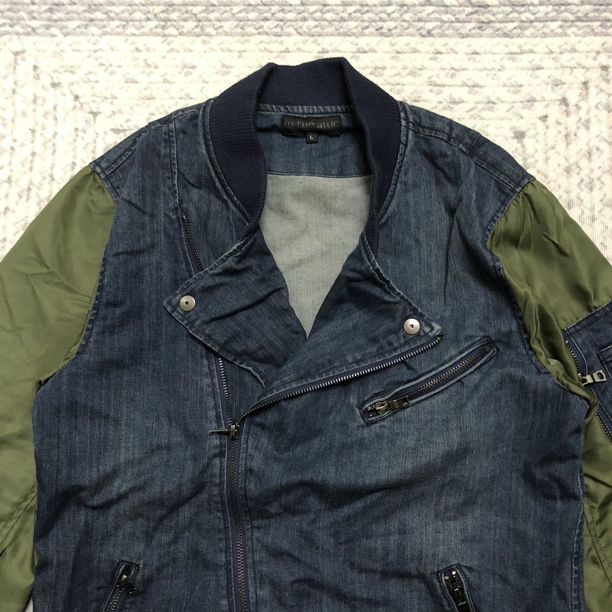 In The Attic × Japanese Brand × Seditionaries Rare In The Attic Punk/Seditionaries Bomber Jacket Size US S / EU 44-46 / 1 - 2 Thumbnail