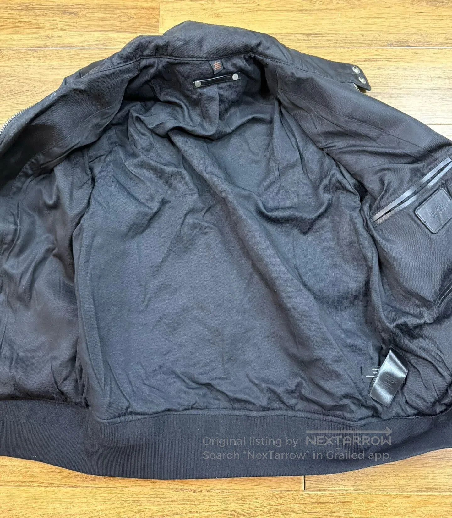 Coach COACH Leather Jacket with Classic Elements. Size US M / EU 48-50 / 2 - 3 Thumbnail