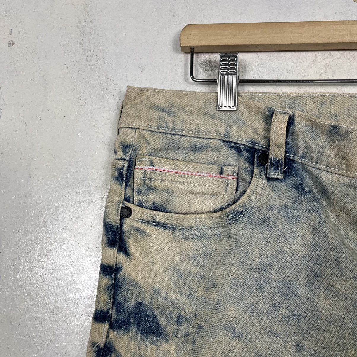 Japanese Brand Vintage Navy Jeans 1936 Acid Wash Denim Size US 34 / EU 50 - 13 Thumbnail