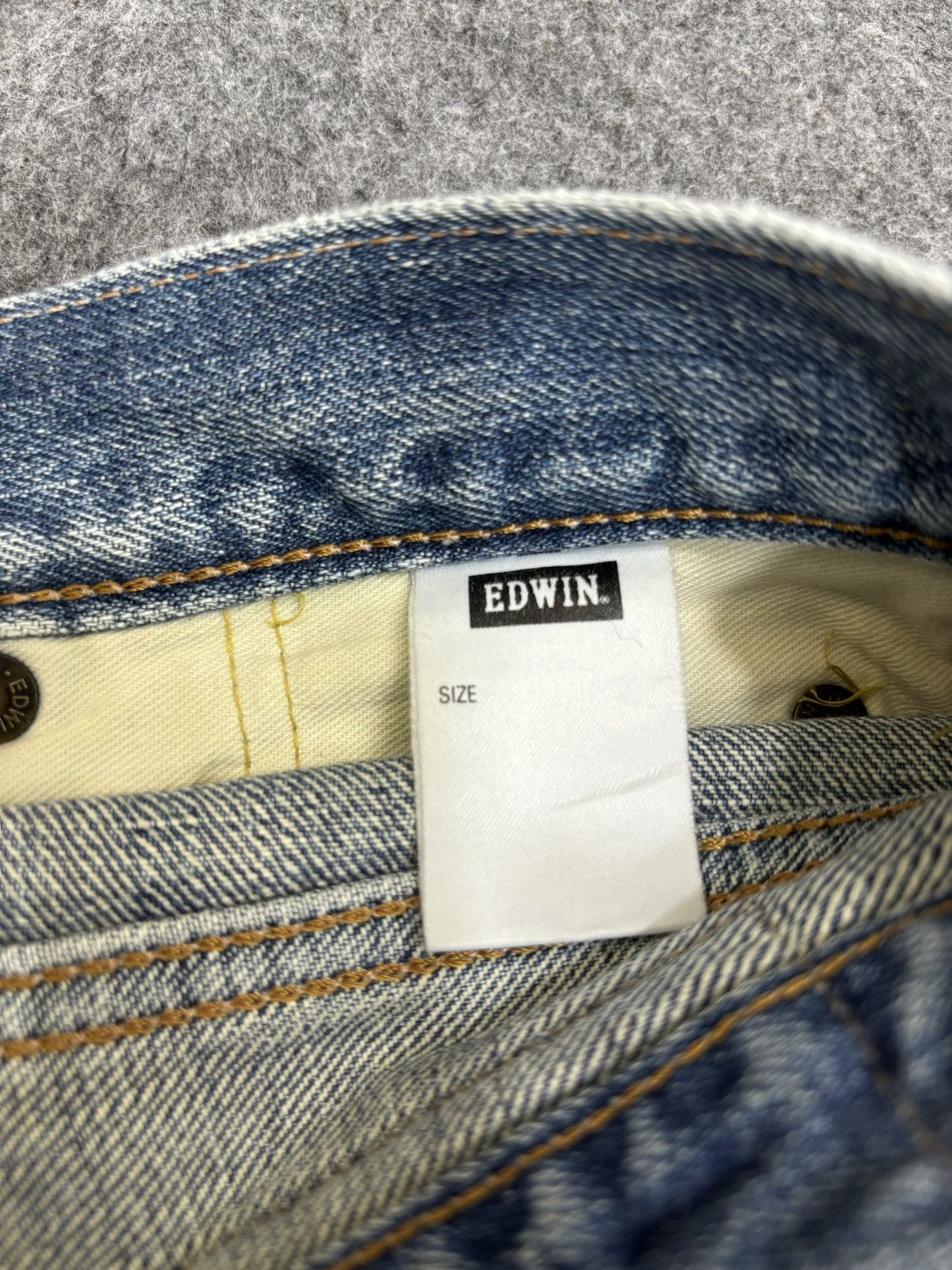 Edwin 💥Low Rize💥Edwin Low Rize Cool Fades Selvedge Denim F483 Size US 29 - 22 Thumbnail