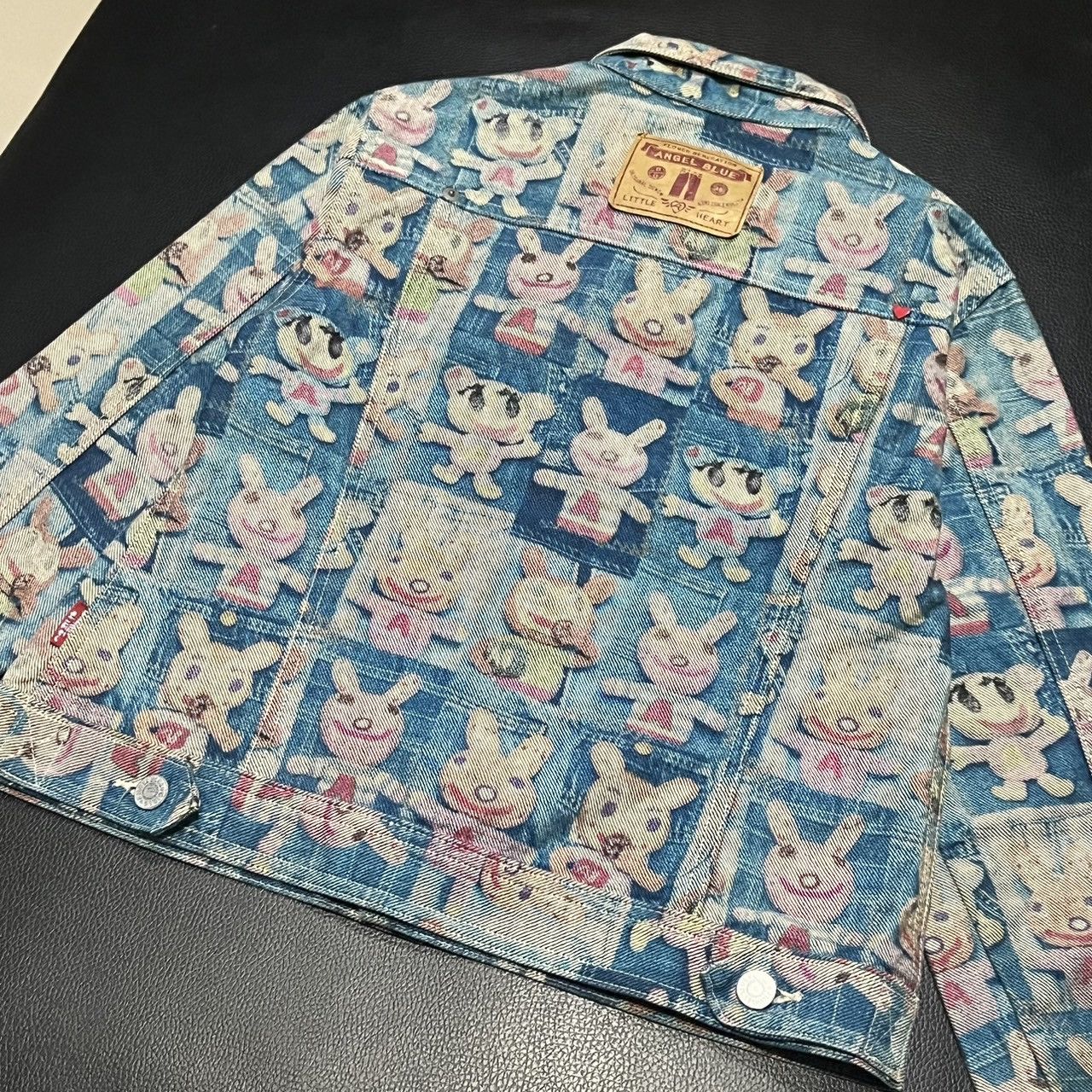 Angel Blue Vintage Angel Blue Self Potrait Mascots Denim Jacket Size M / US 6-8 / IT 42-44 - 8 Thumbnail