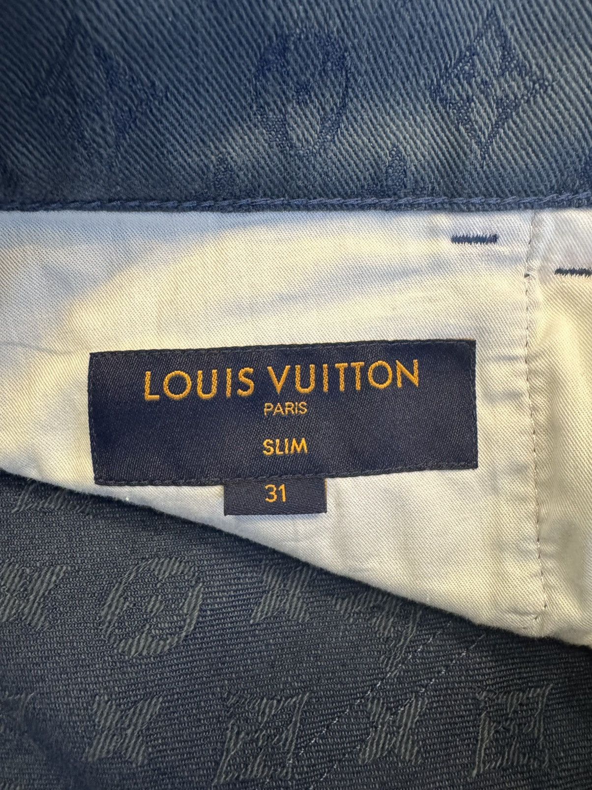 Louis Vuitton SS 2019 - Monogram Louis Vuitton Men’s Jeans Size US 31 - 6 Thumbnail