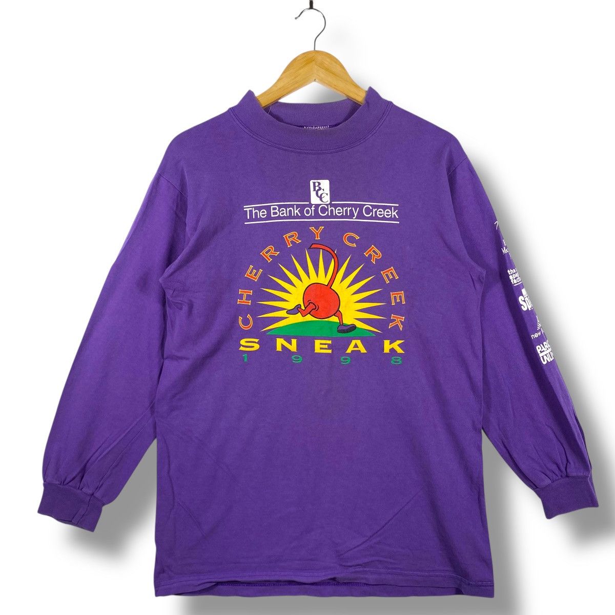Vintage Vintage 90's The Bank Of Cherry Creek CHERRY CREEK SNEAK Size US M / EU 48-50 / 2 - 1 Thumbnail