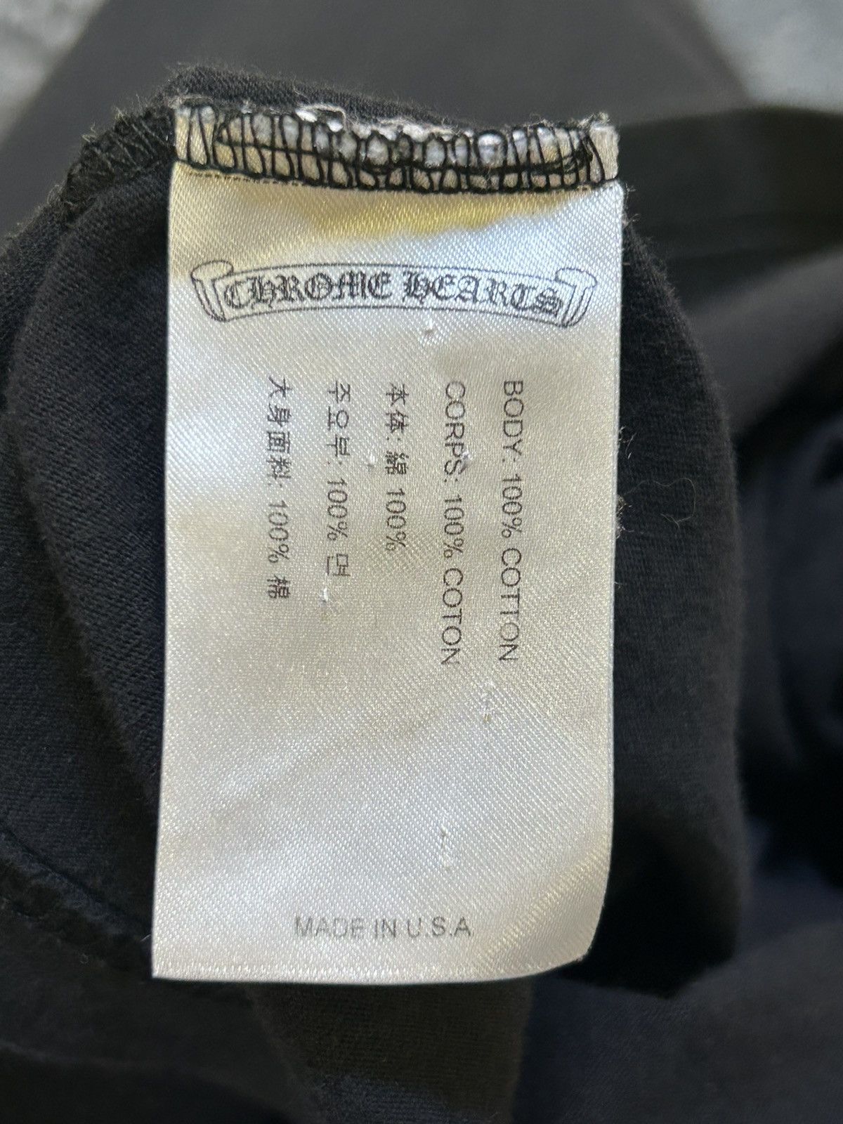 Chrome Hearts Chrome Hearts “NYC” Short Sleeve T-Shirt Size US XL / EU 56 / 4 - 10 Thumbnail
