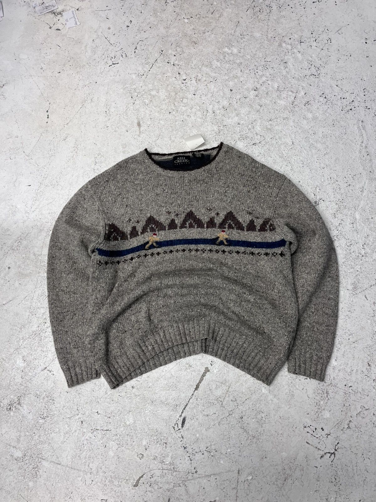 Vintage Vintage ash creek patterned knit sweater Size US XL / EU 56 / 4 - 2 Thumbnail