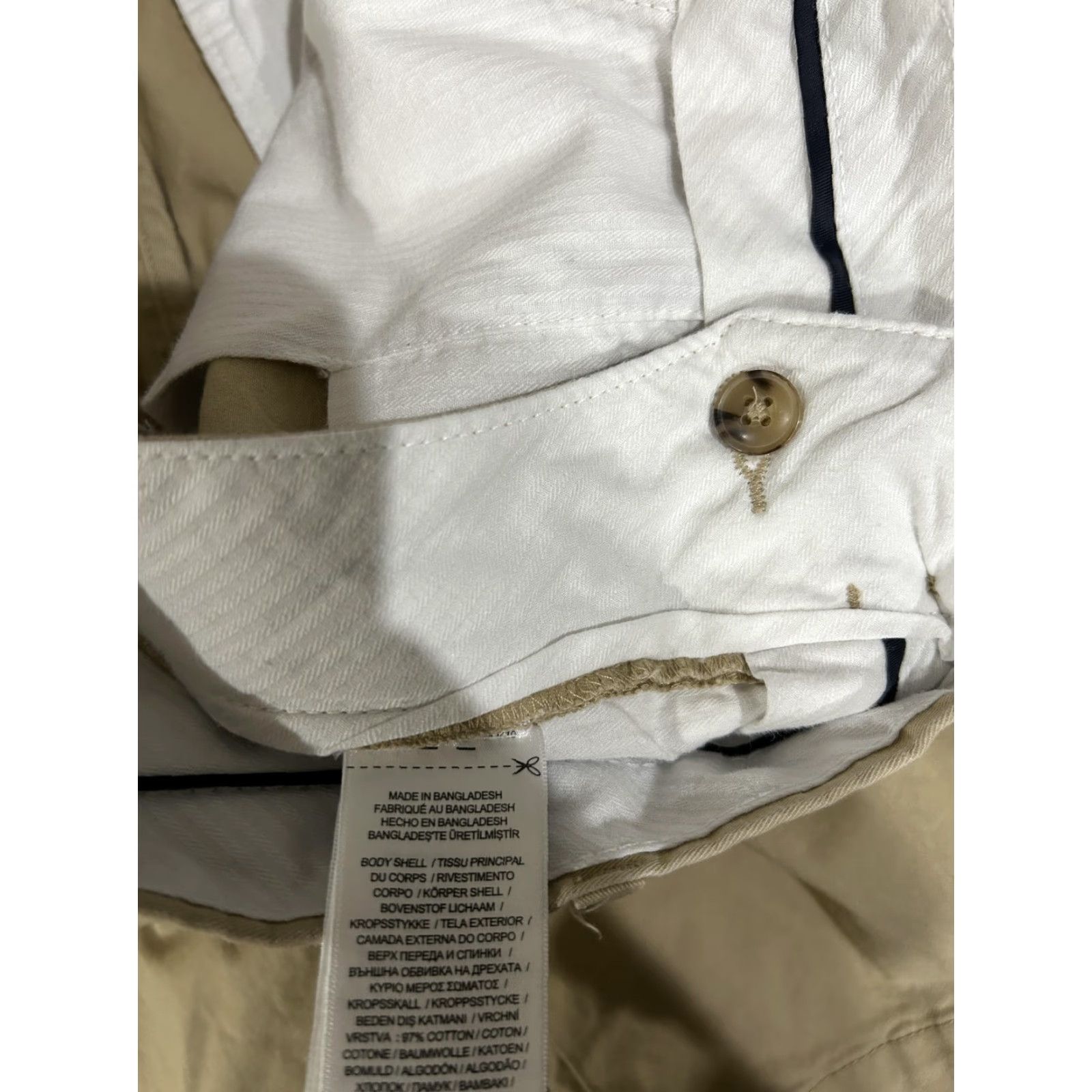 Polo Ralph Lauren Polo Ralph Lauren Shorts Mens 32 Beige Stretch Classic Fit Chino Casual Summer Size US XS / EU 42 / 0 - 6 Thumbnail