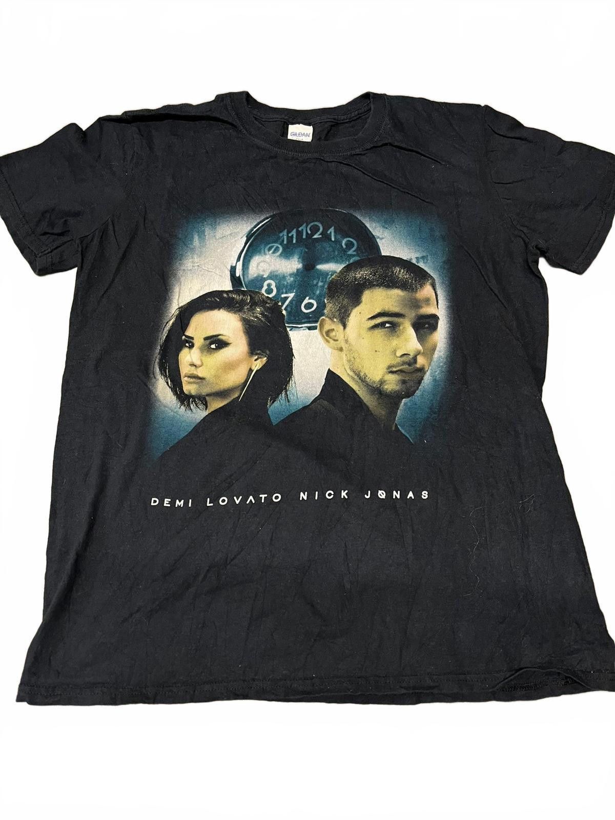 Gildan Demi Lovato & Nick Jonas Future Now Tour T-Shirt Size US M / EU 48-50 / 2 - 2 Thumbnail