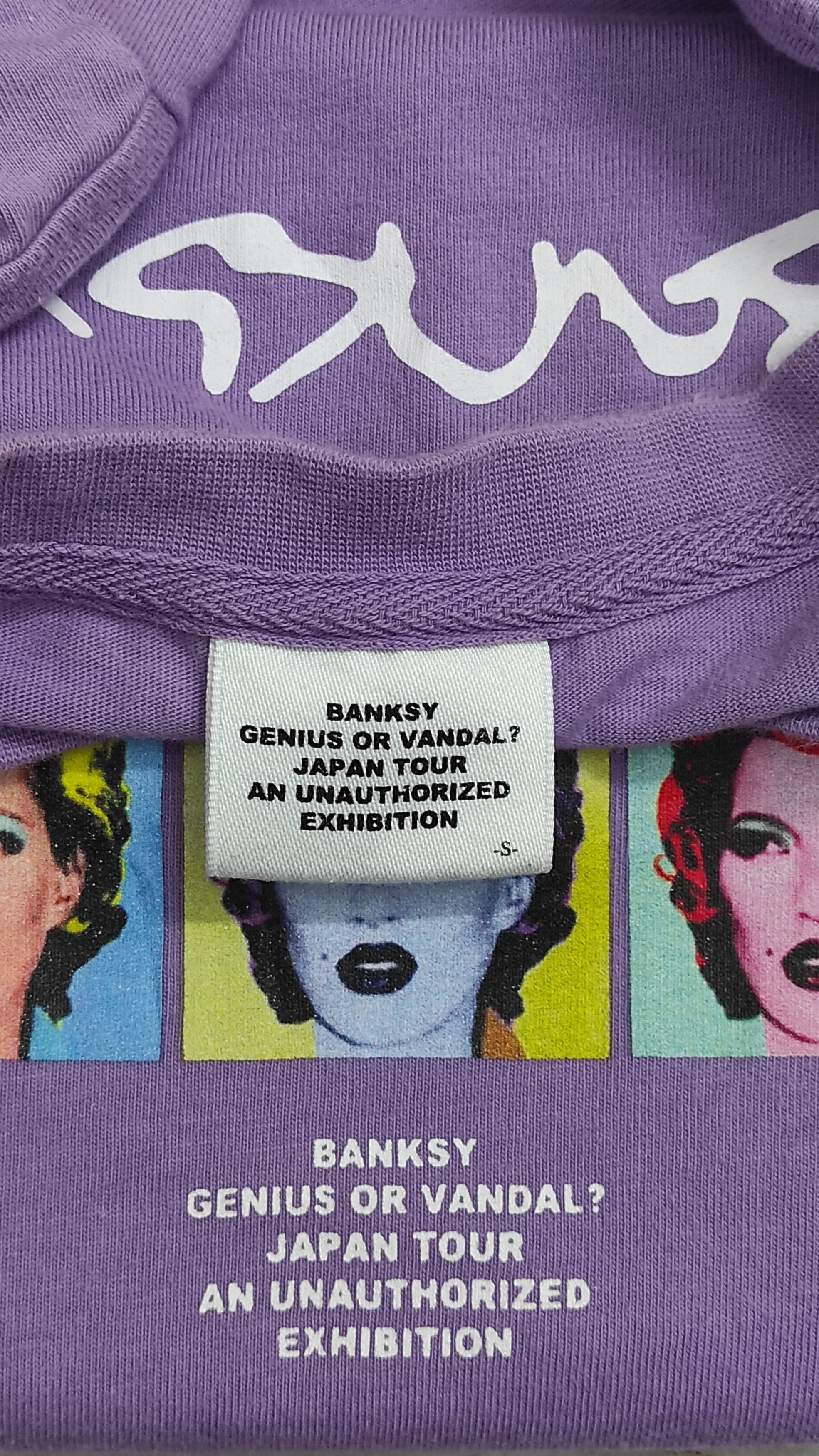 Japanese Brand Archive BANKSY GENIUS OR VANDAL JAPAN TOUR ART TEE Size US S / EU 44-46 / 1 - 3 Thumbnail