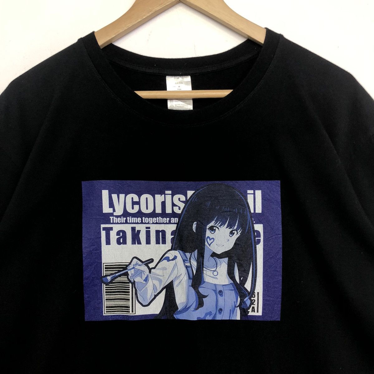 Anime LYCORIS RECOIL TAKINA INOUE ANIME GRAPHIC TSHIRT Size US XL / EU 56 / 4 - 2 Thumbnail