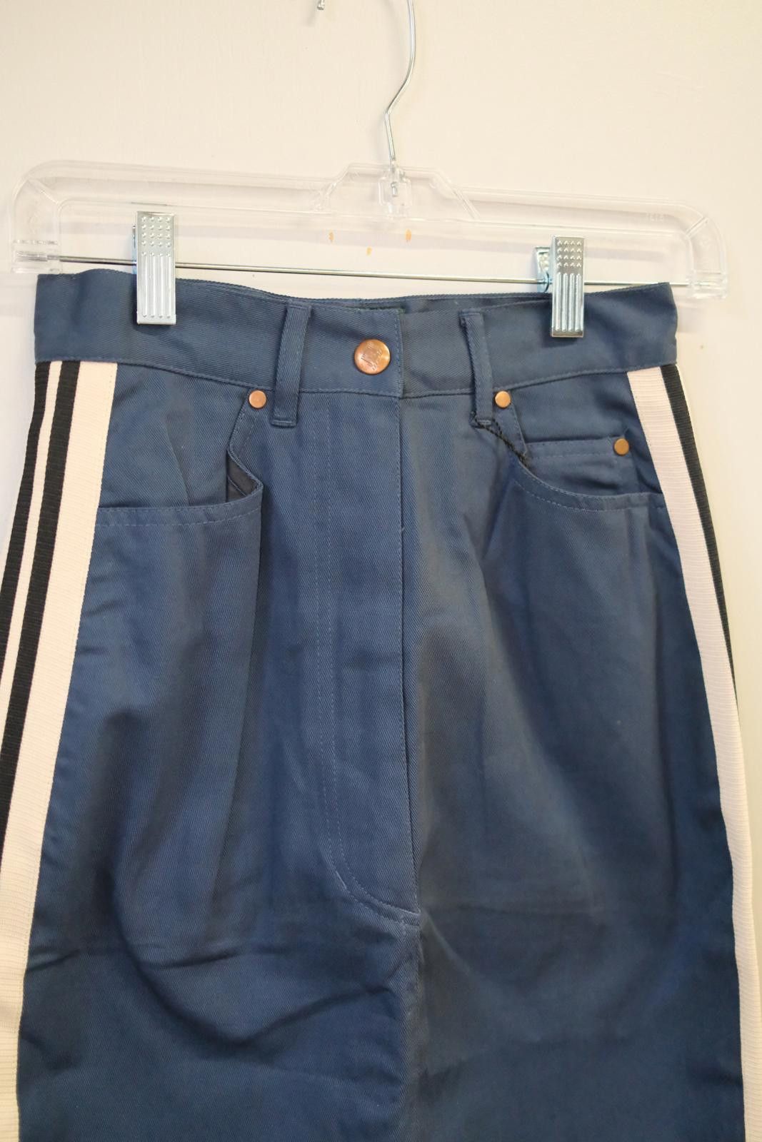 Designer 90's Junior Gaultier Side Stripe Skirt Size 28" / US 6 / IT 42 - 3 Thumbnail