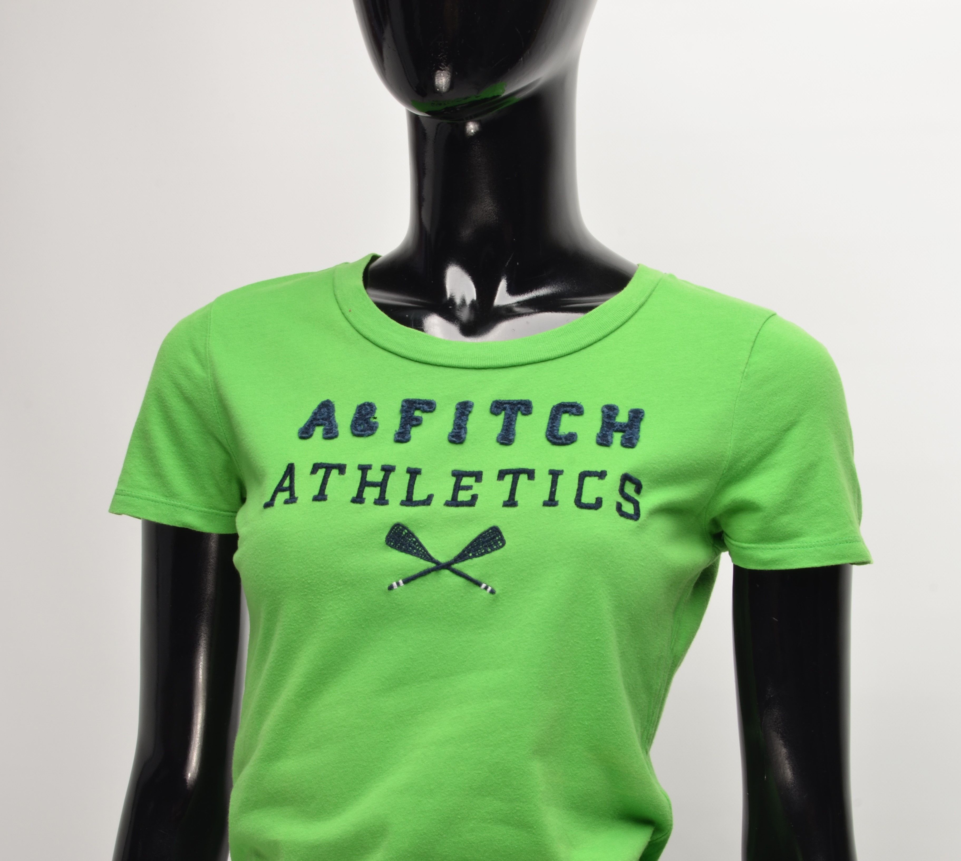 Abercrombie & Fitch × Vintage Abercrombie & Fitch Y2K Logo Short Sleeve T-shirt Size S / US 4 / IT 40 - 2 Thumbnail