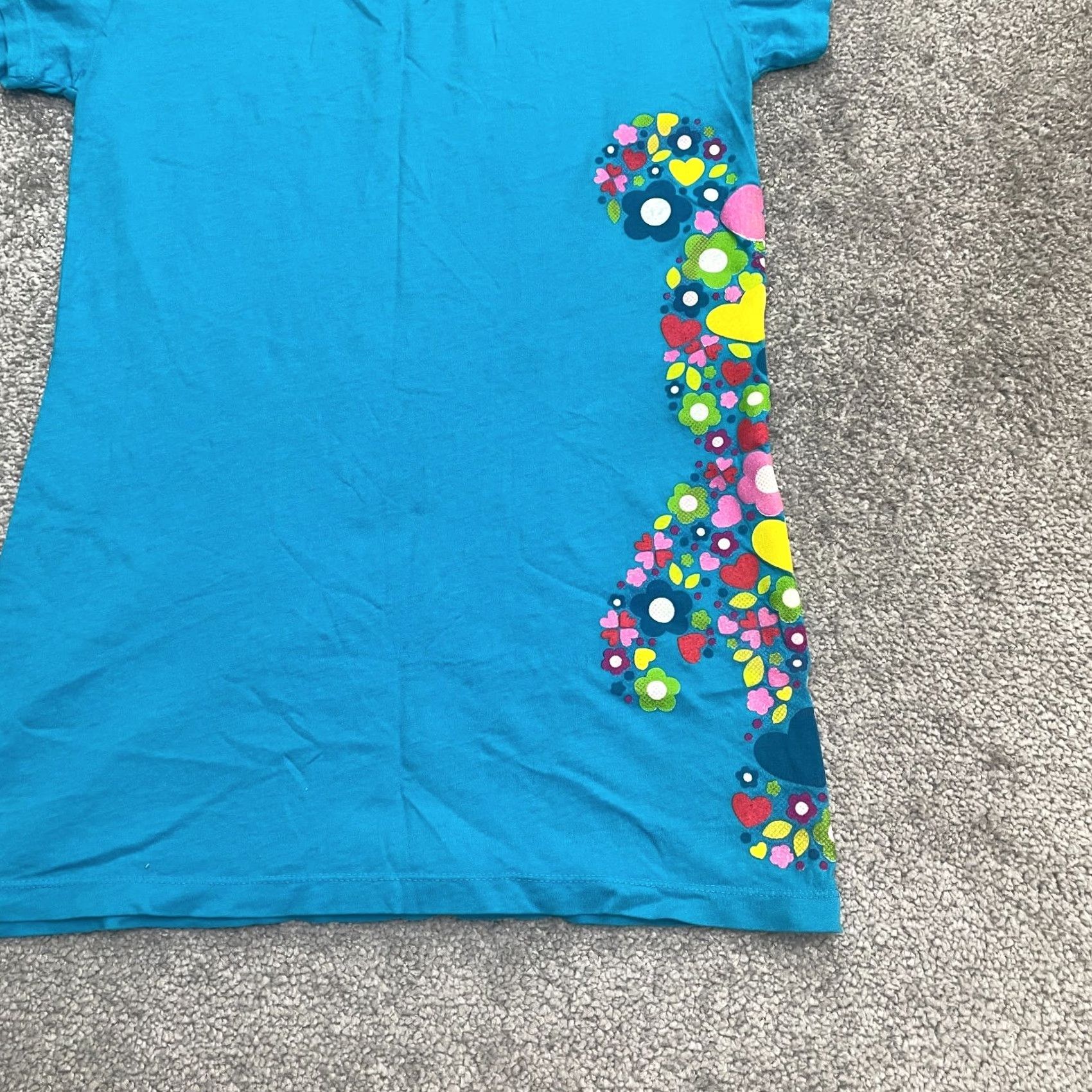 Disney Disney Mickey Mouse Vinylmation Graphic T-Shirt Juniors S Blue Crew Neck Tee Womens Shirt Short Sleeve Cartoon 90s Style Disney Shirt Size S / US 4 / IT 40 - 3 Thumbnail
