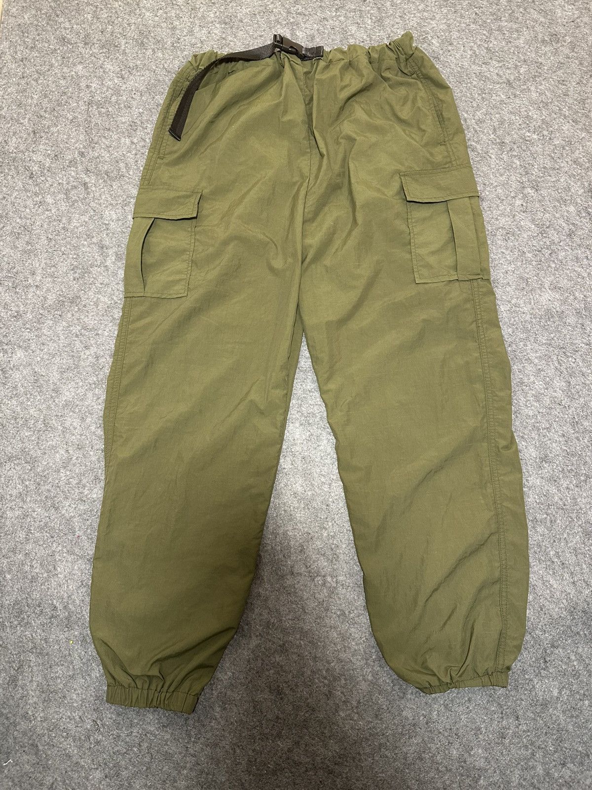 Japanese Brand nylon pants from the Blue strive brand . Size US 30 / EU 46 - 1 Thumbnail
