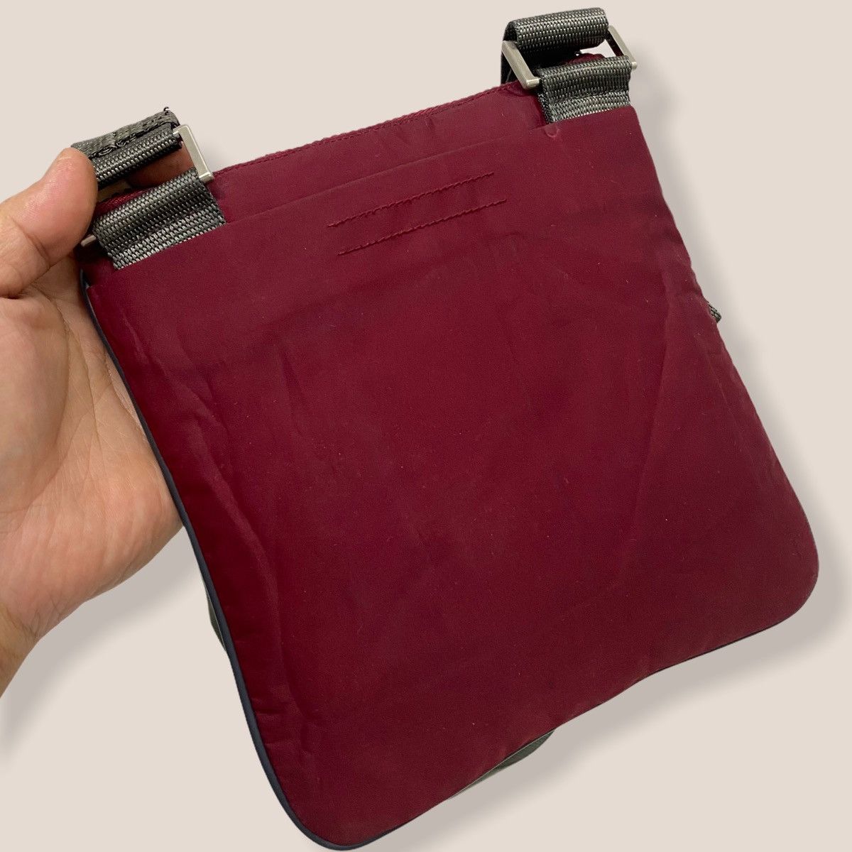 Prada ‼️LASTDROP‼️ AUTHENTIC PRADA SPORT MARRON NYLON SLING BAG Size ONE SIZE - 7 Thumbnail