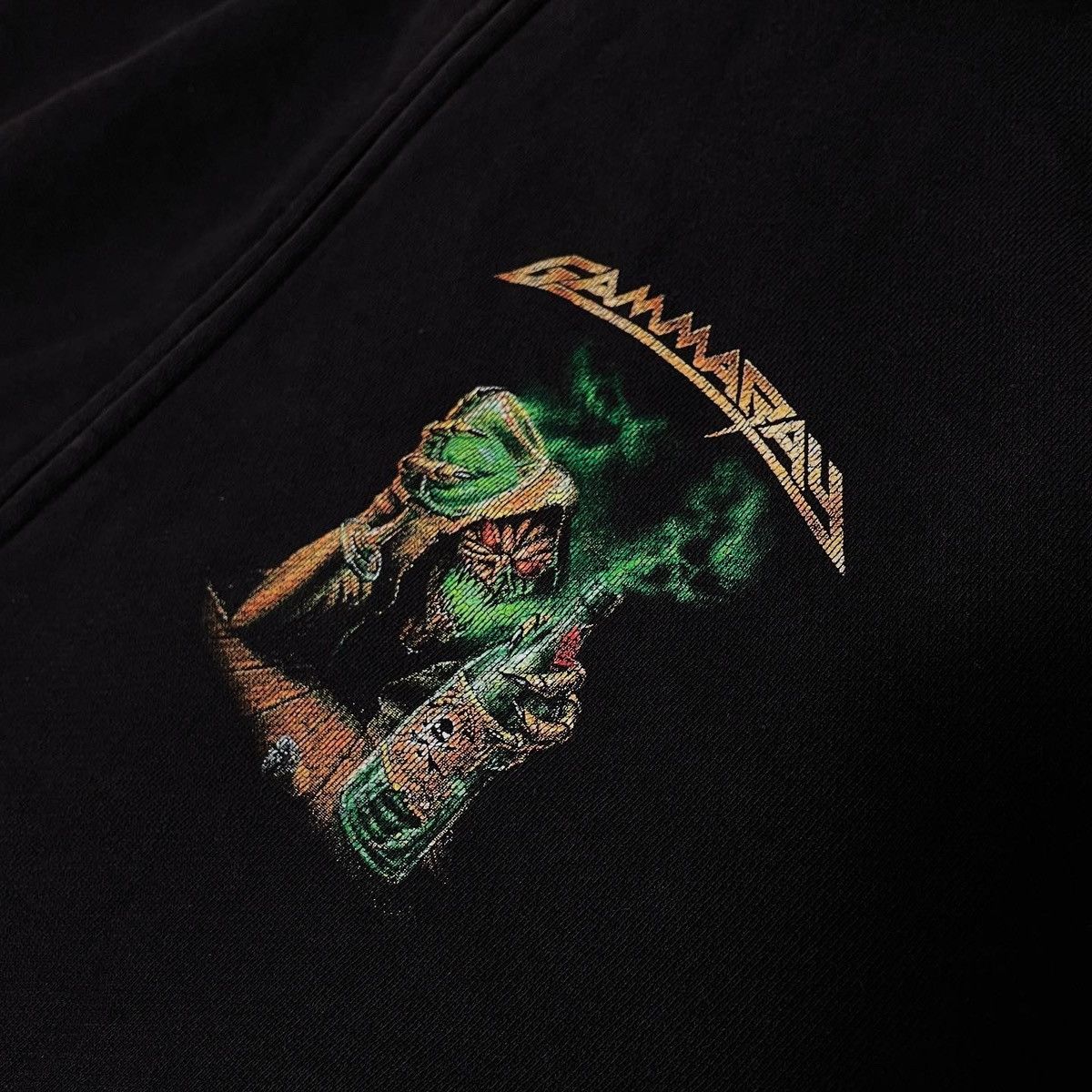 Band Tees × Vintage 90s Vintage Gamma Ray German Power Metal Band Hoodie Size US M / EU 48-50 / 2 - 4 Thumbnail