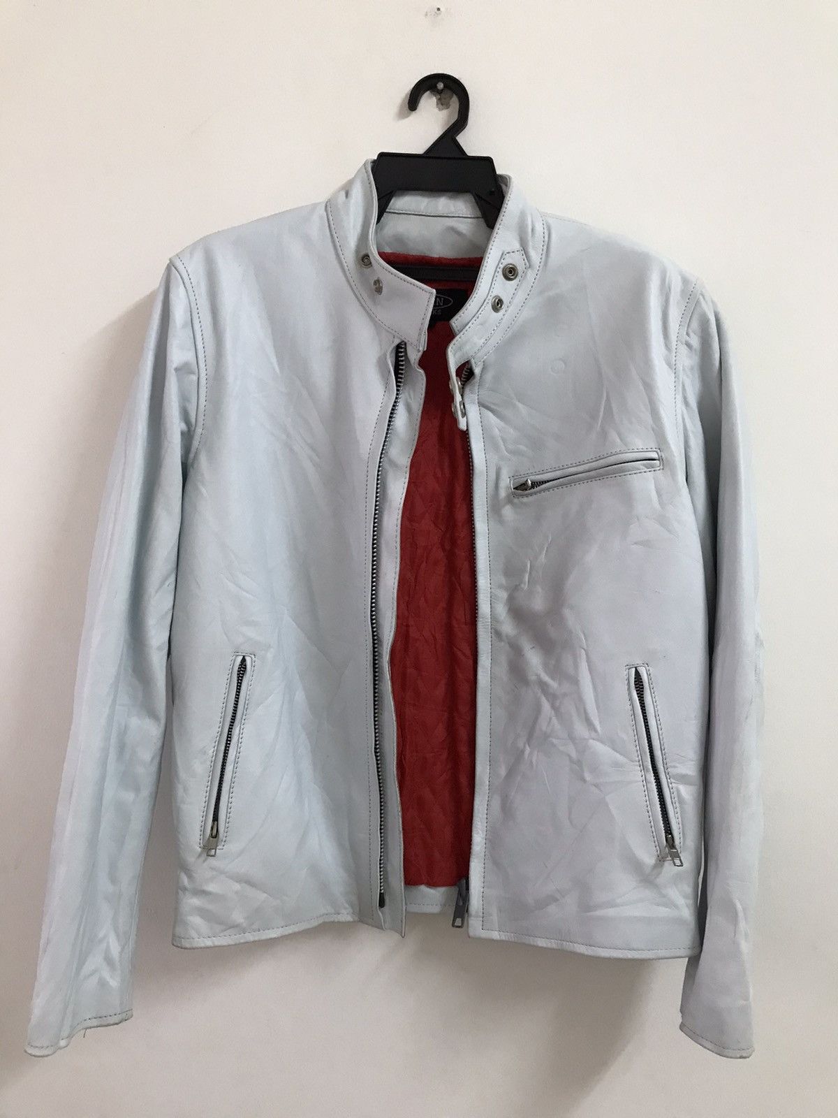 Vintage Vintage Horn Works Caferacer Leather jacket Size US M / EU 48-50 / 2 - 11 Thumbnail