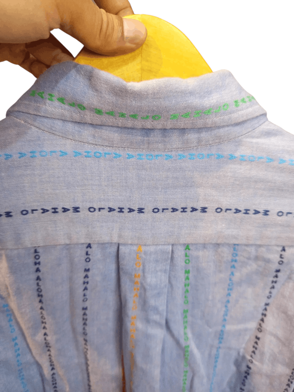 Sun Surf Sun Surf SS17 Aloha Mahalo Embroidered Chambray Shirt Size US L / EU 52-54 / 3 - 8 Thumbnail