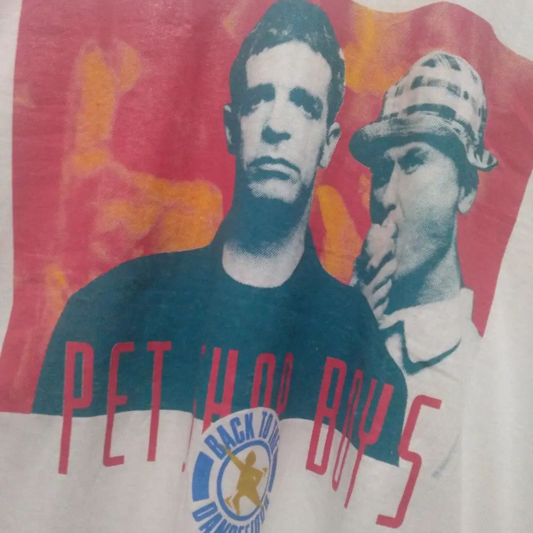 Vintage Pet Shop Boys Tee T-shirt Shirt