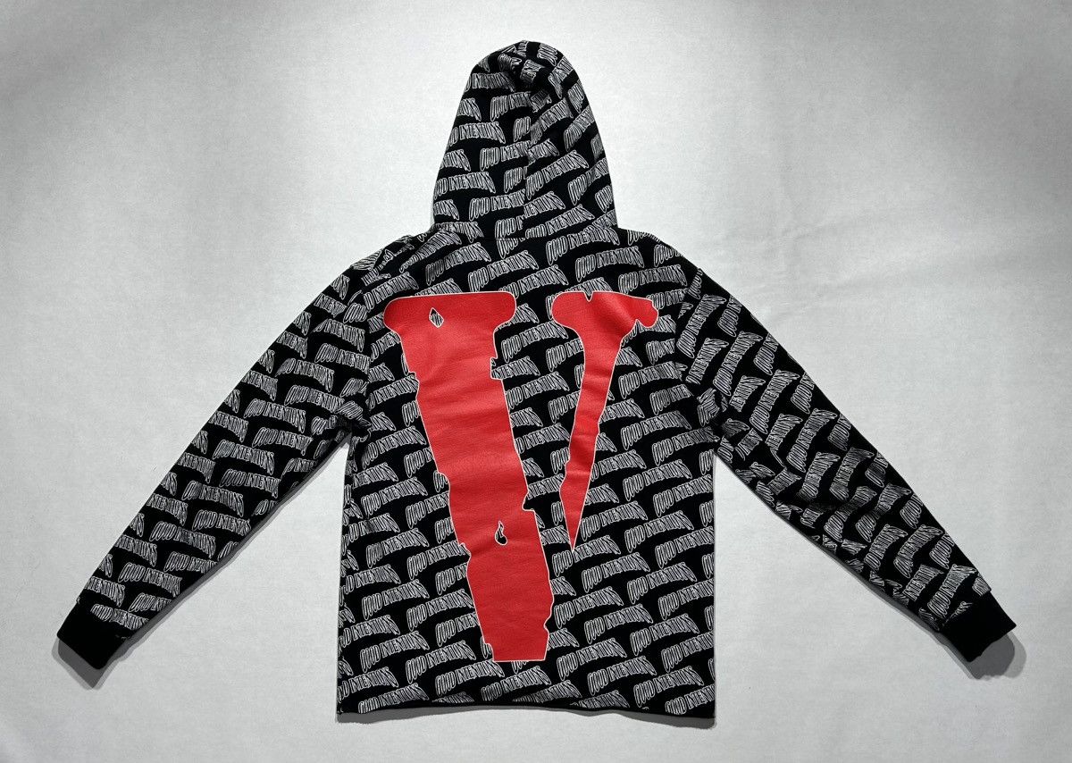 NAV × Vlone NAV x VLONE Good Intentions All Over Print Hoodie (2020) Size US M / EU 48-50 / 2 - 1 Thumbnail