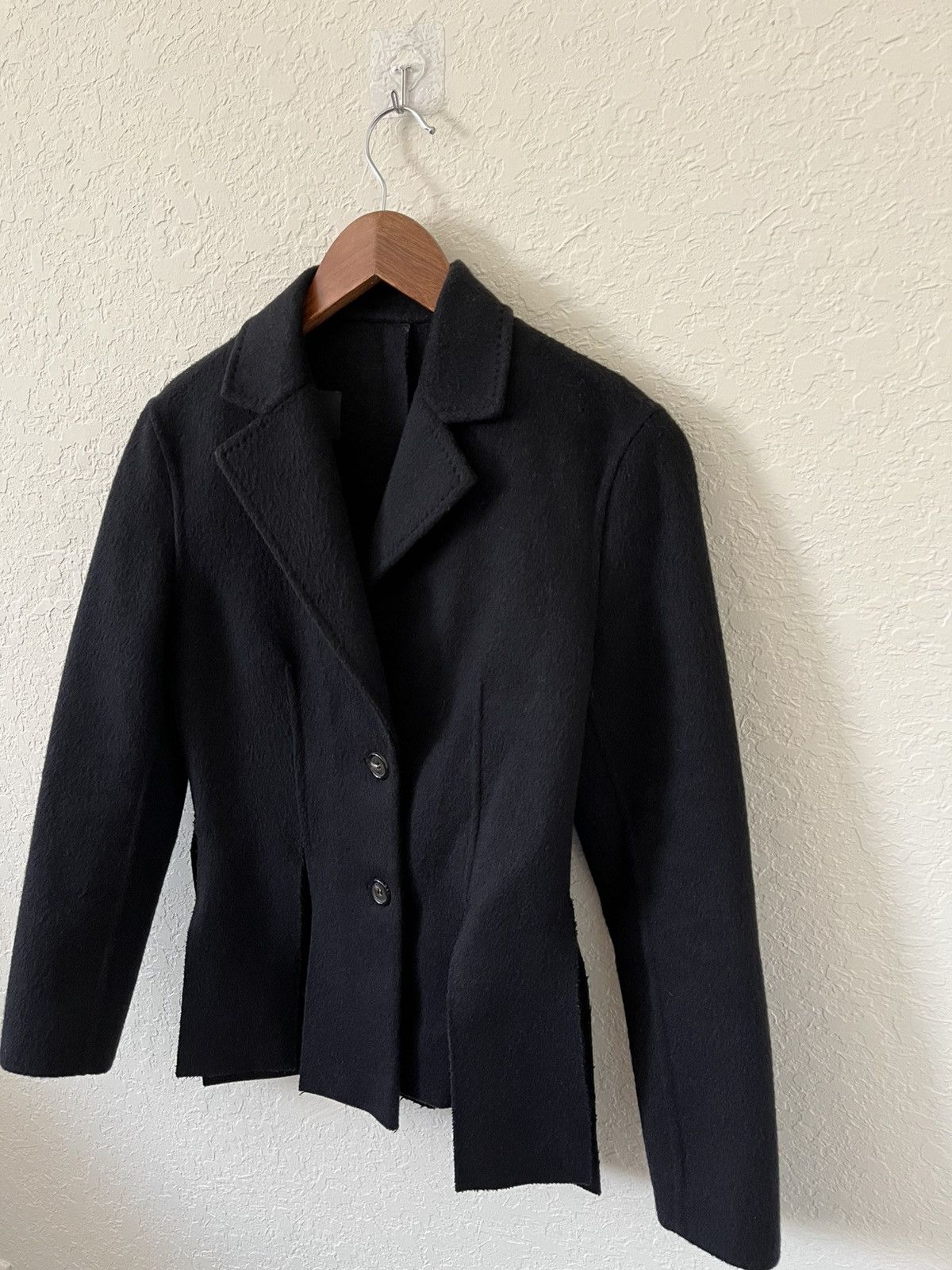Yang Li Yang Li 2014 winter collection DBF overlapped blazer | XS Size XS / US 0-2 / IT 36-38 - 2 Thumbnail
