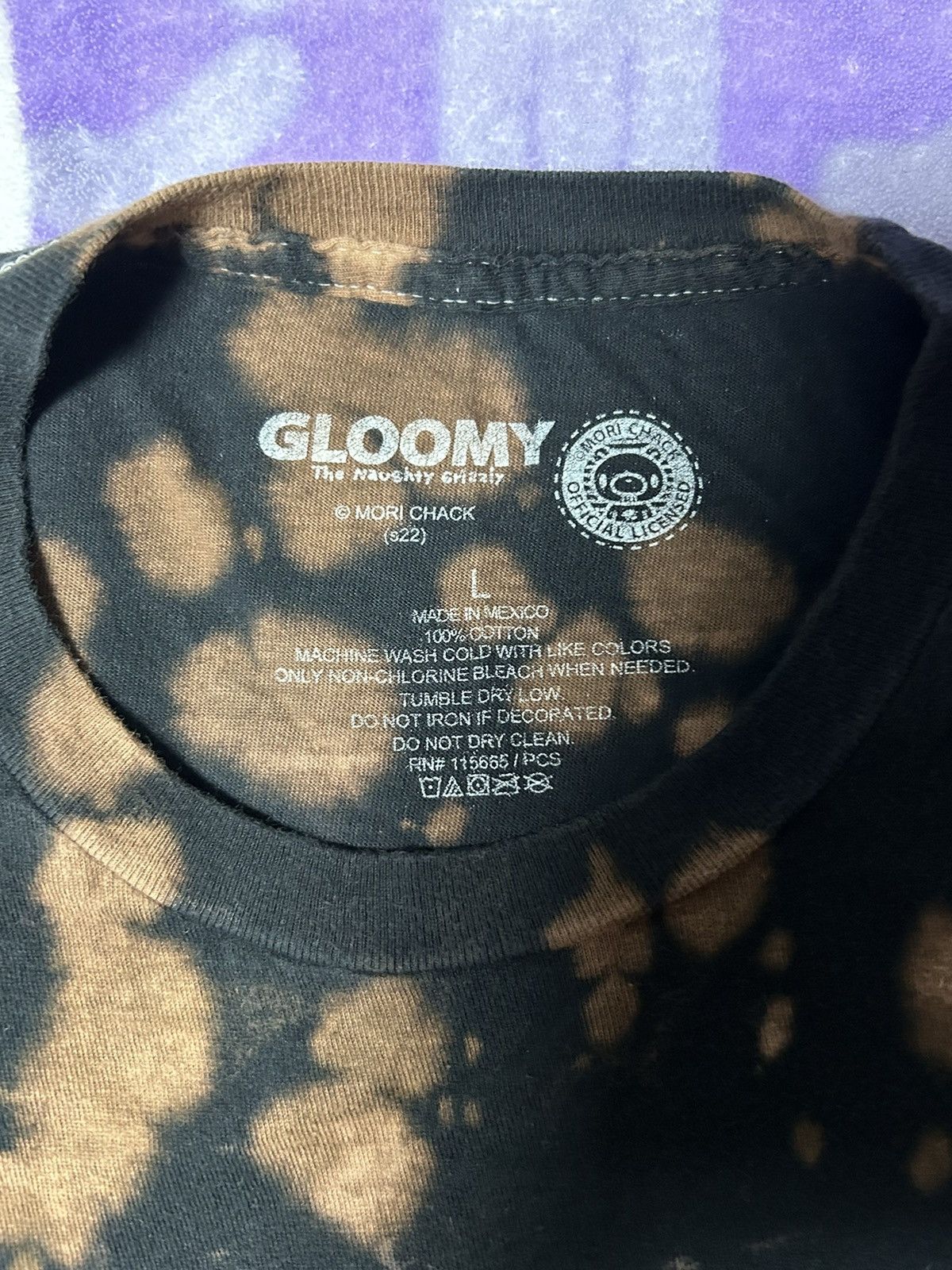 Other Gloomy bear black tee Size US L / EU 52-54 / 3 - 4 Thumbnail