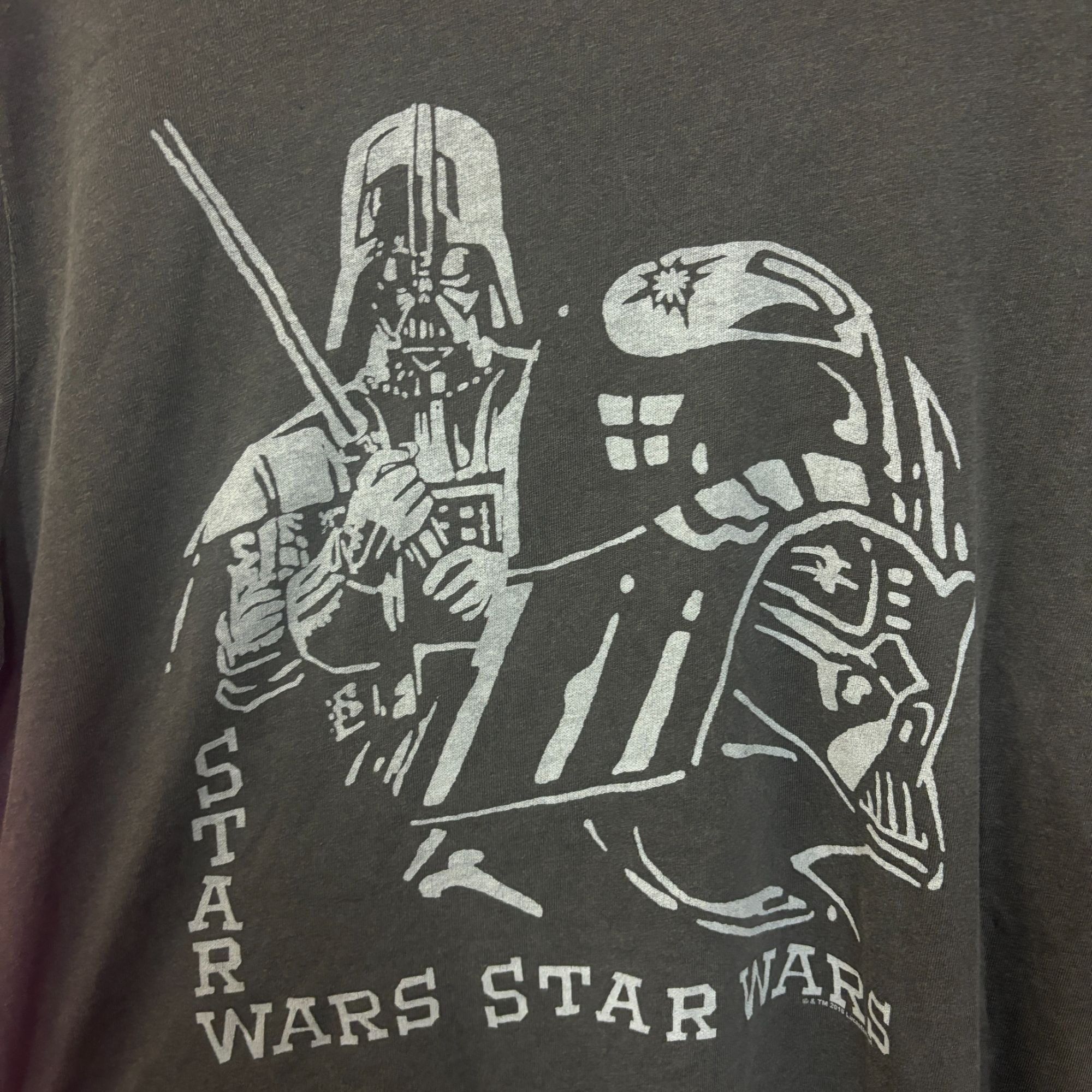 Star Wars Star Wars Darth Vader Vintage Style T-shirt size medium Size US M / EU 48-50 / 2 - 2 Thumbnail