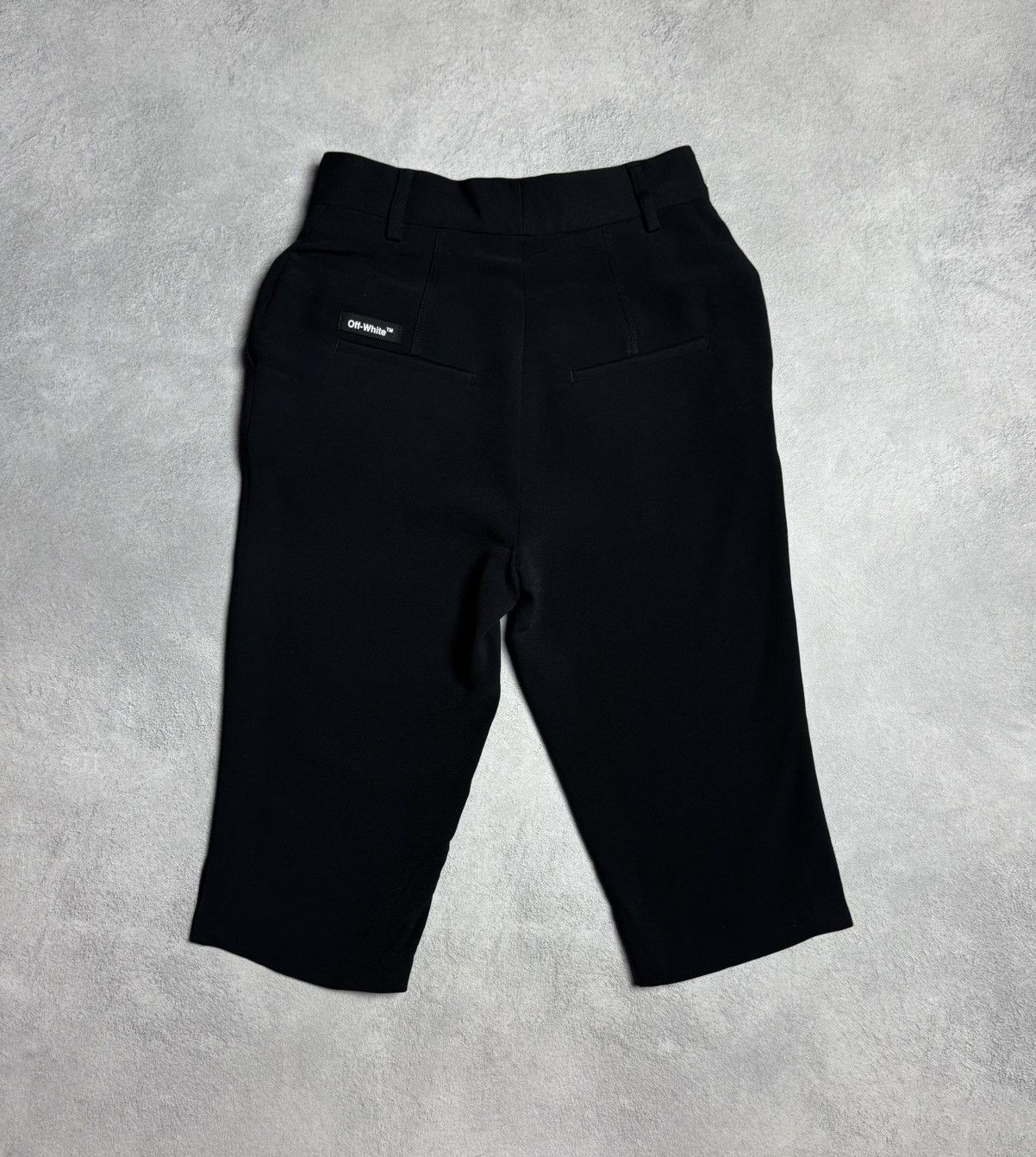 Off-White Off-White Women’s Viscose Acetate Shorts size 38 Size 26" / US 2 / IT 38 - 2 Thumbnail