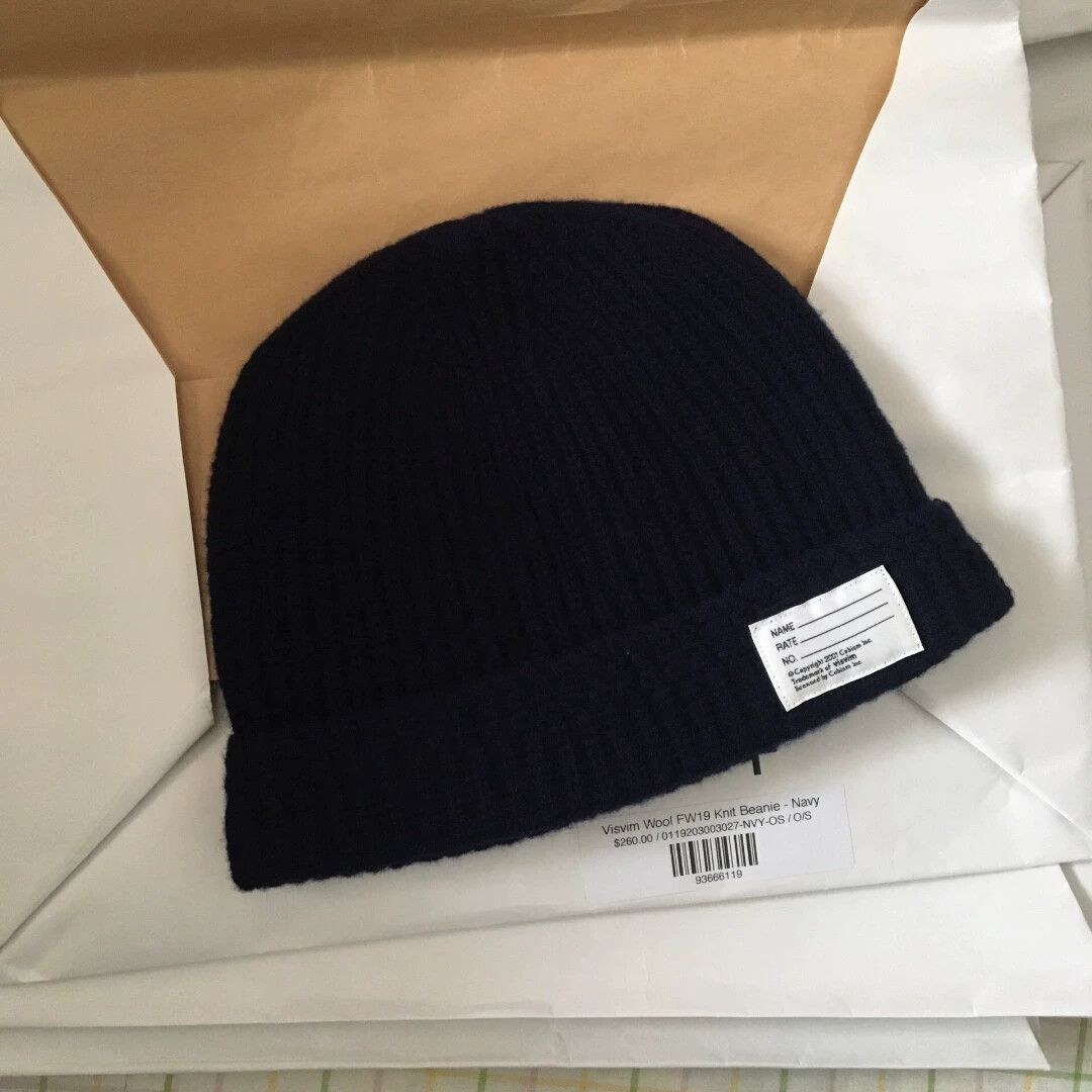 Visvim Visvim Knit Cotton Cap Black | Grailed