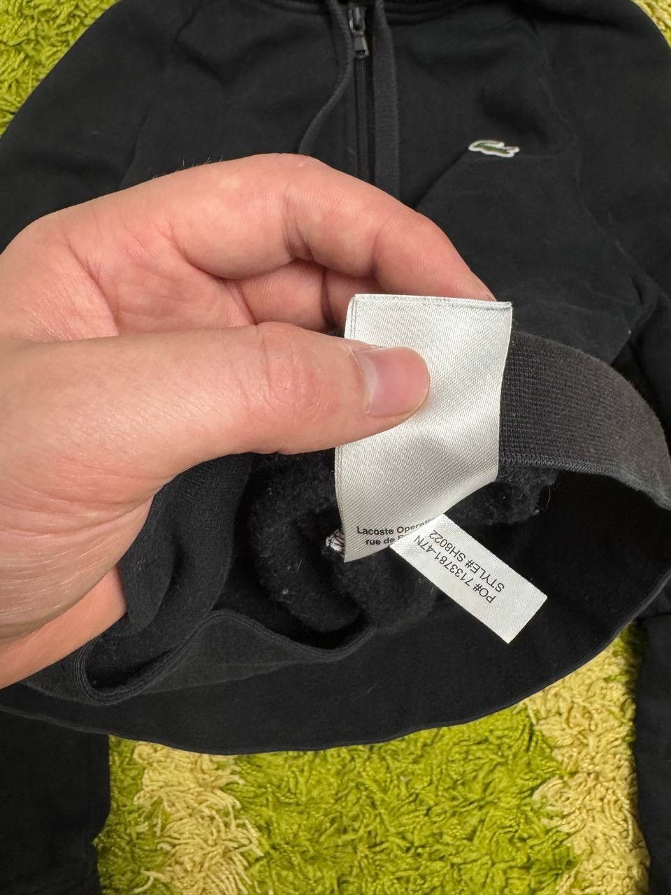Lacoste × Vintage Y2K Vintage Lacoste Zip Up Hoodie Size US S / EU 44-46 / 1 - 6 Thumbnail