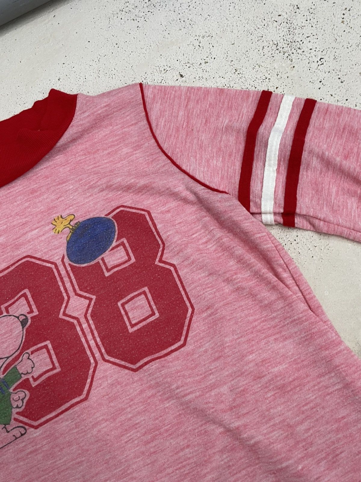 Peanuts × Vintage Very Rare Vintage 80’s Acrylic Cloth Snoopy Peanuts Size US S / EU 44-46 / 1 - 7 Thumbnail