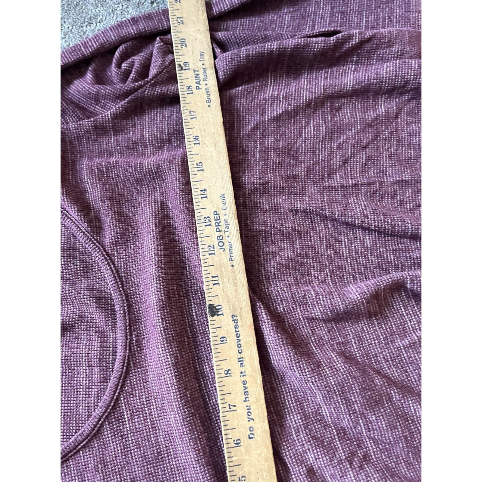 Aeropostale AEROPOSTALE Women's Long Sleeve Tie Front Tee Top Shirt Size XL Maroon Size XL / US 12-14 / IT 48-50 - 4 Thumbnail