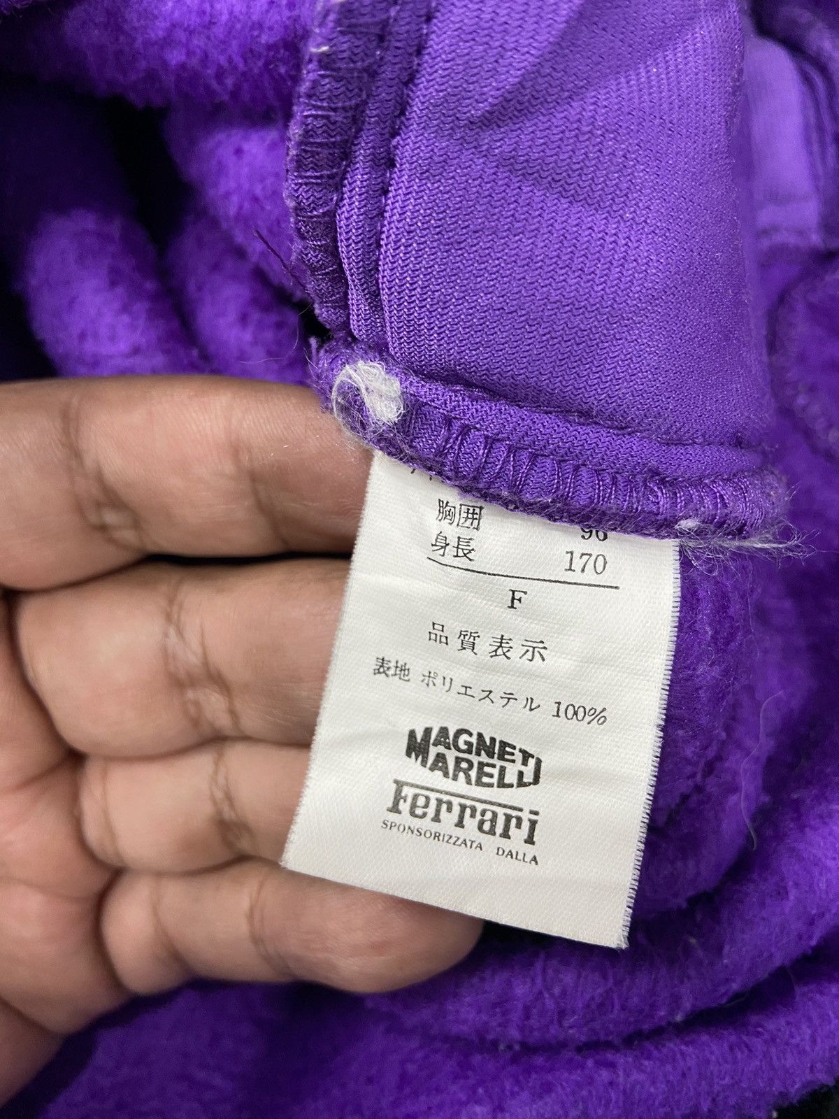 Ferrari × Vintage Vintage 90s Magneti Marelli Ferrari Racing Fleece Size US L / EU 52-54 / 3 - 13 Thumbnail