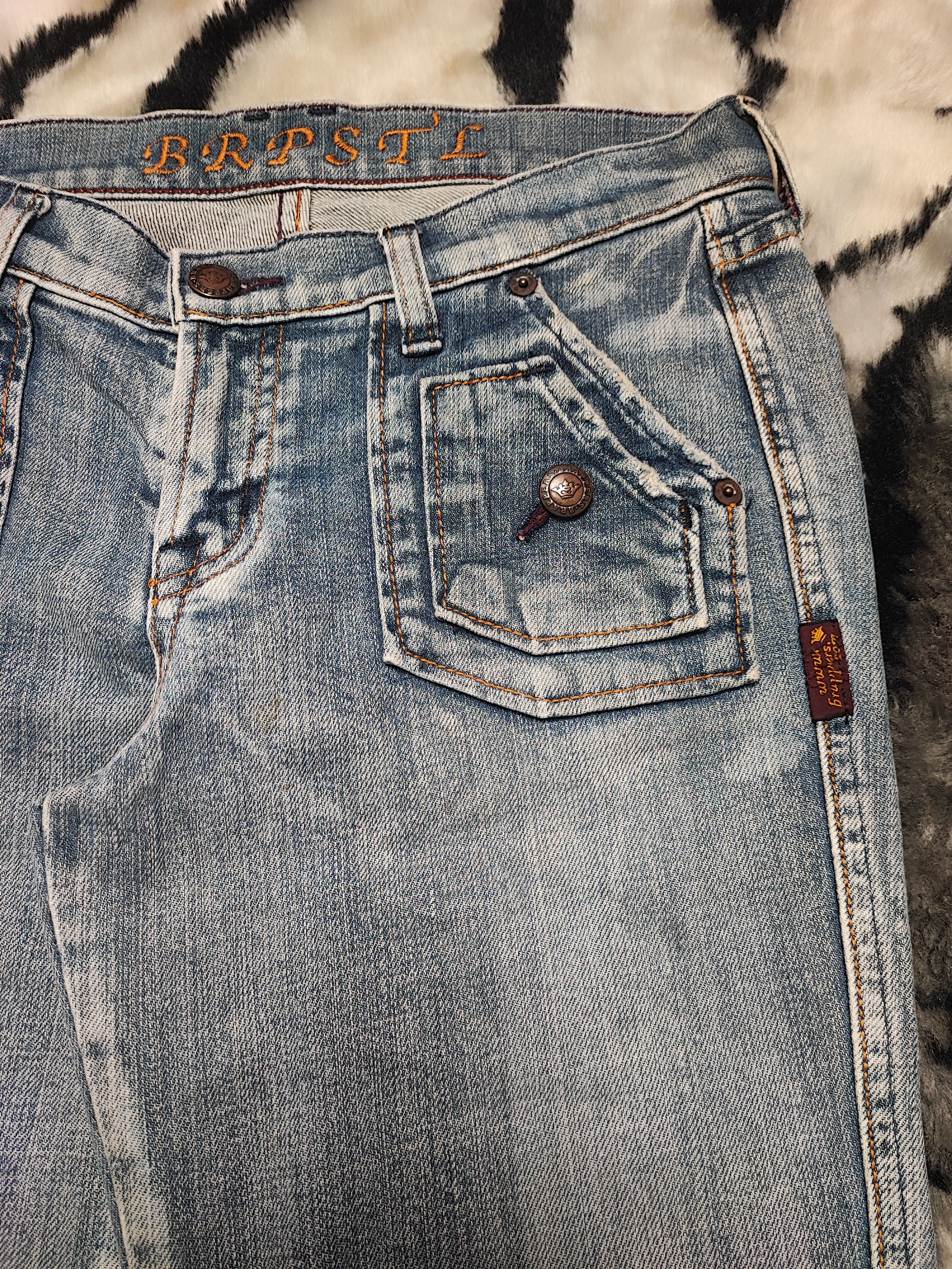 Jean Vintage Brappers Bootcut Flared Jeans Size 29" - 8 Thumbnail