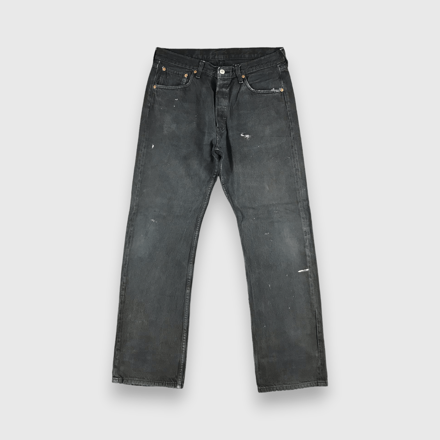90s Vintage Ripped Levis 501 Earth Tone Jeans-J1545
