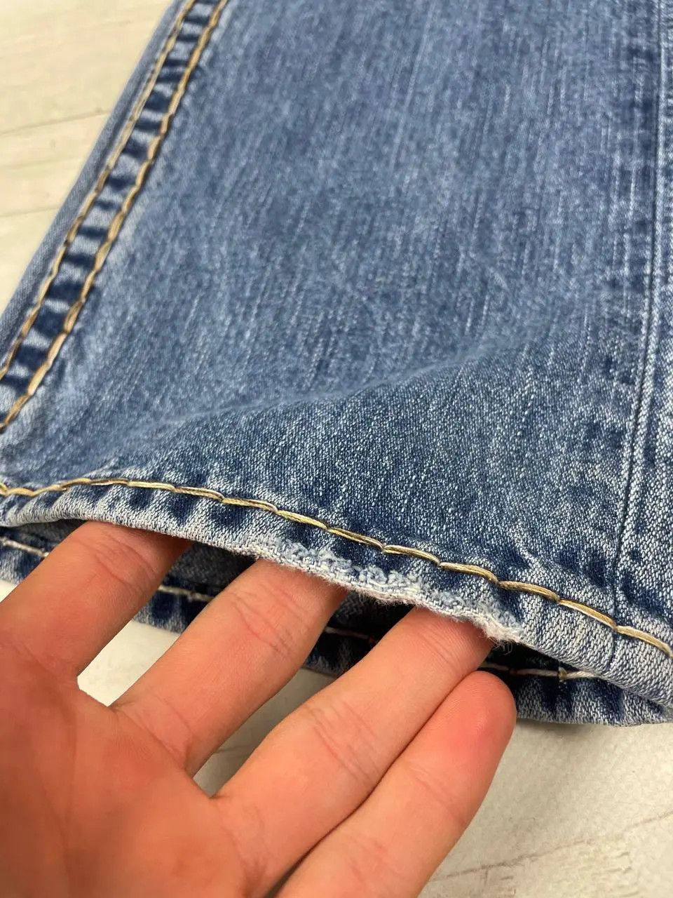 True Religion Vintage True Religion Logan Super T Denim Jeans 90s USA Size US 30 / EU 46 - 10 Thumbnail
