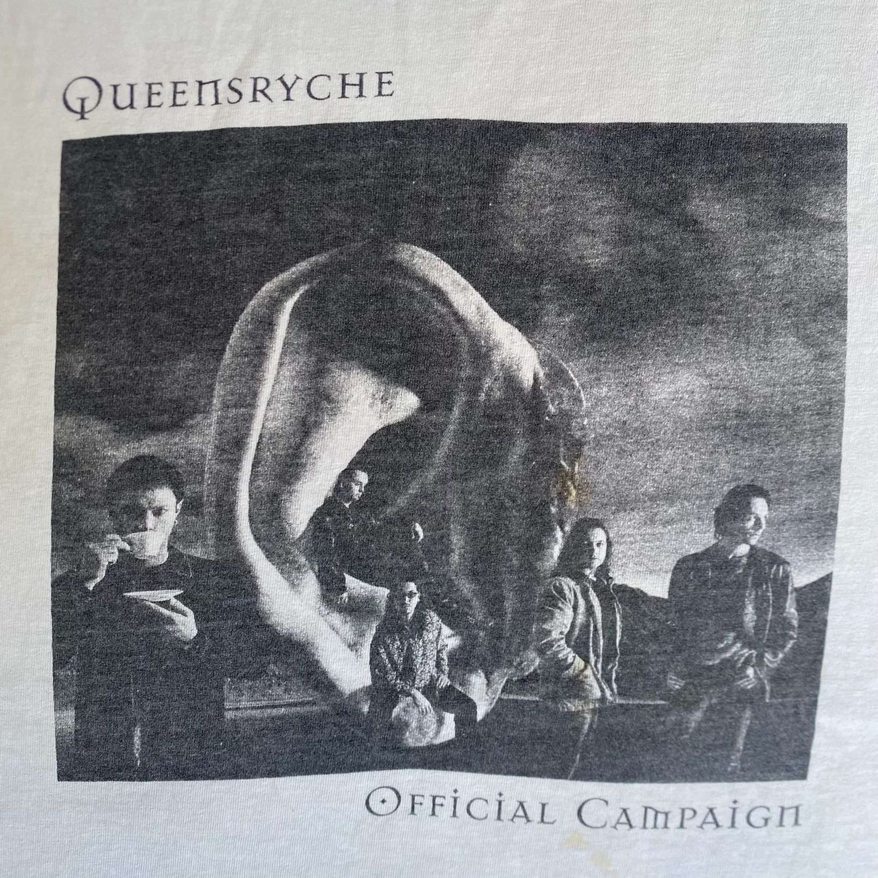 Band Tees Vintage 90s Queensryche Tank Shirt Punk Metal Band Rock Tee Size US L / EU 52-54 / 3 - 3 Thumbnail