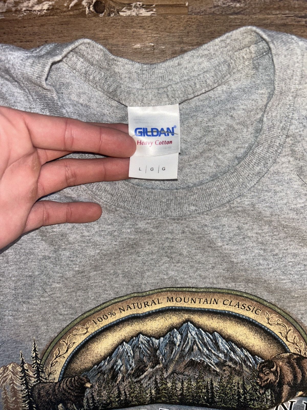 Vintage Yellowstone T-Shirt Size US L / EU 52-54 / 3 - 3 Thumbnail