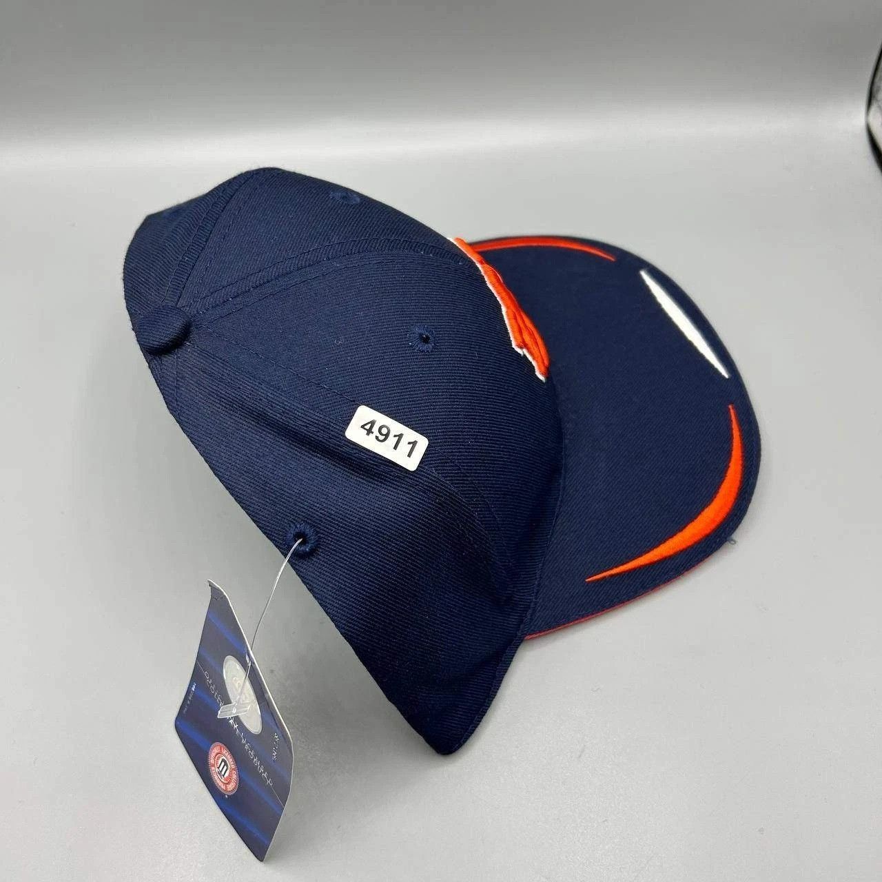 NCAA Vintage Auburn Tigers Hat Blue Embroidered Snap Back Cotton Size ONE SIZE - 8 Thumbnail