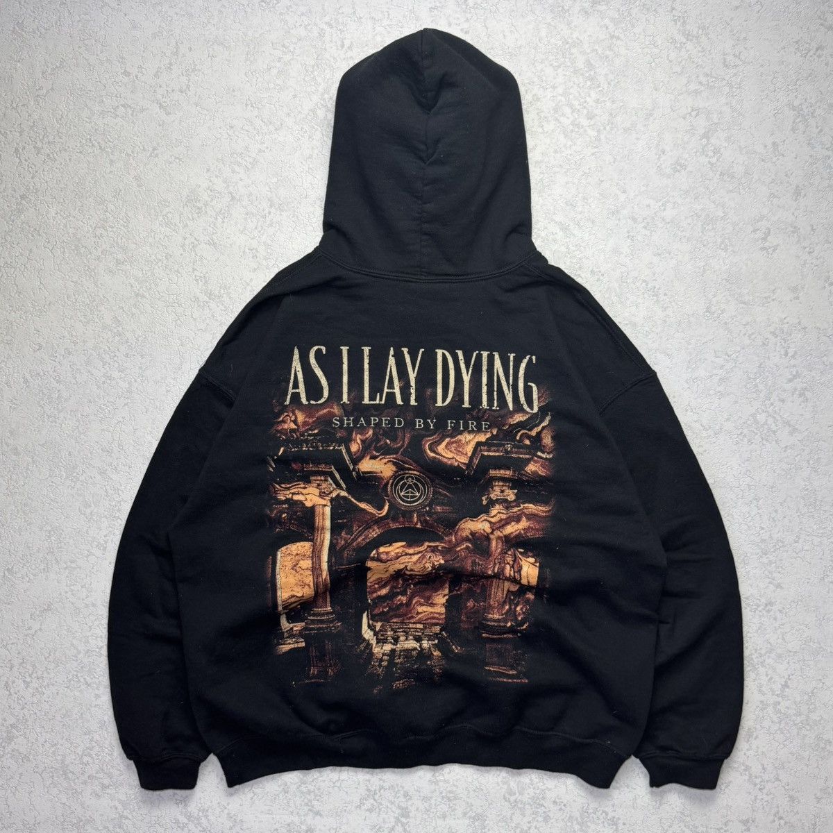 Band Tees Vintage As I Lay Dying “Shaped By Fire” Boxy Fit Band Hoodie Size US M / EU 48-50 / 2 - 1 Thumbnail