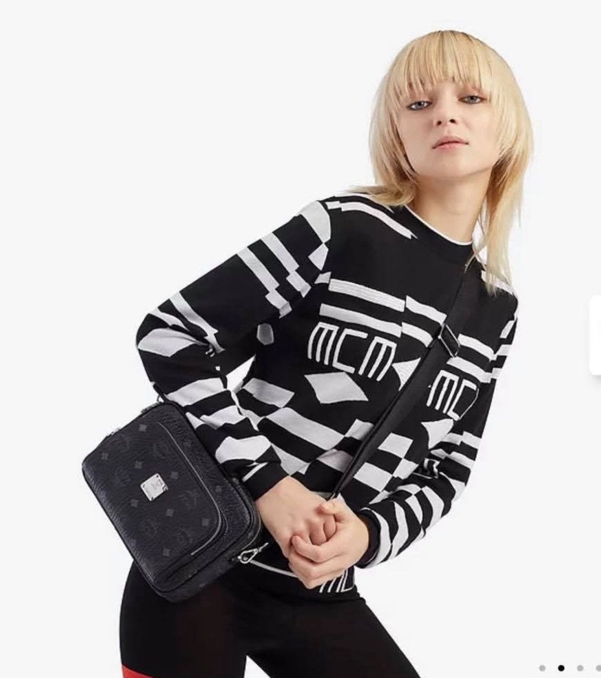 MCM MCM Visetos klassik Crossbody Black Size ONE SIZE - 18 Thumbnail